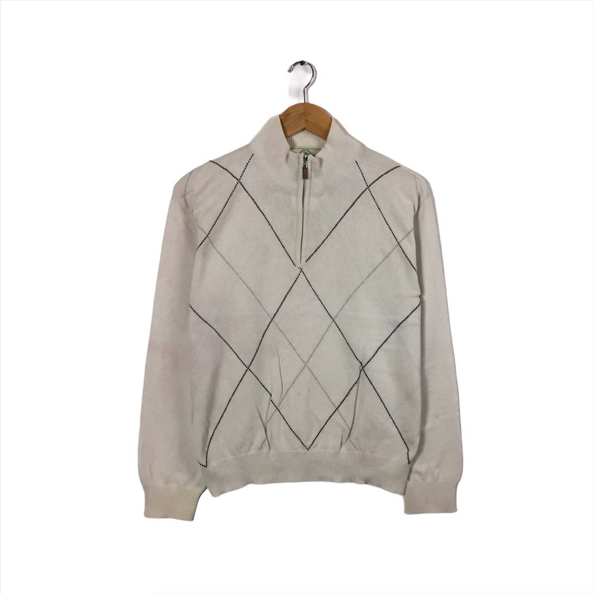 Vintage BHPC HalfZip Fleece Sweatshirt Knit