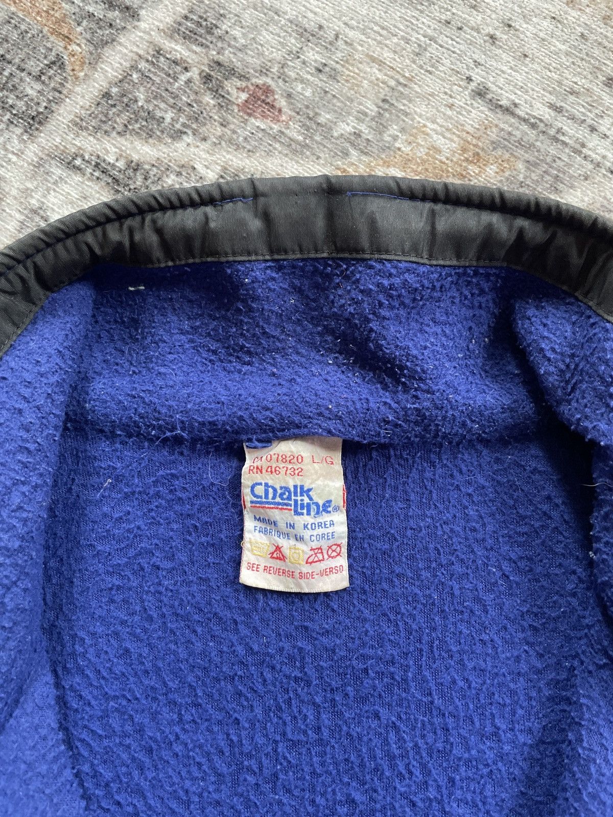 MLB Vintage 90s Toronto Blue Jays Chalk Line Zip Fleece Jacket Size US L / EU 52-54 / 3 - 5 Thumbnail