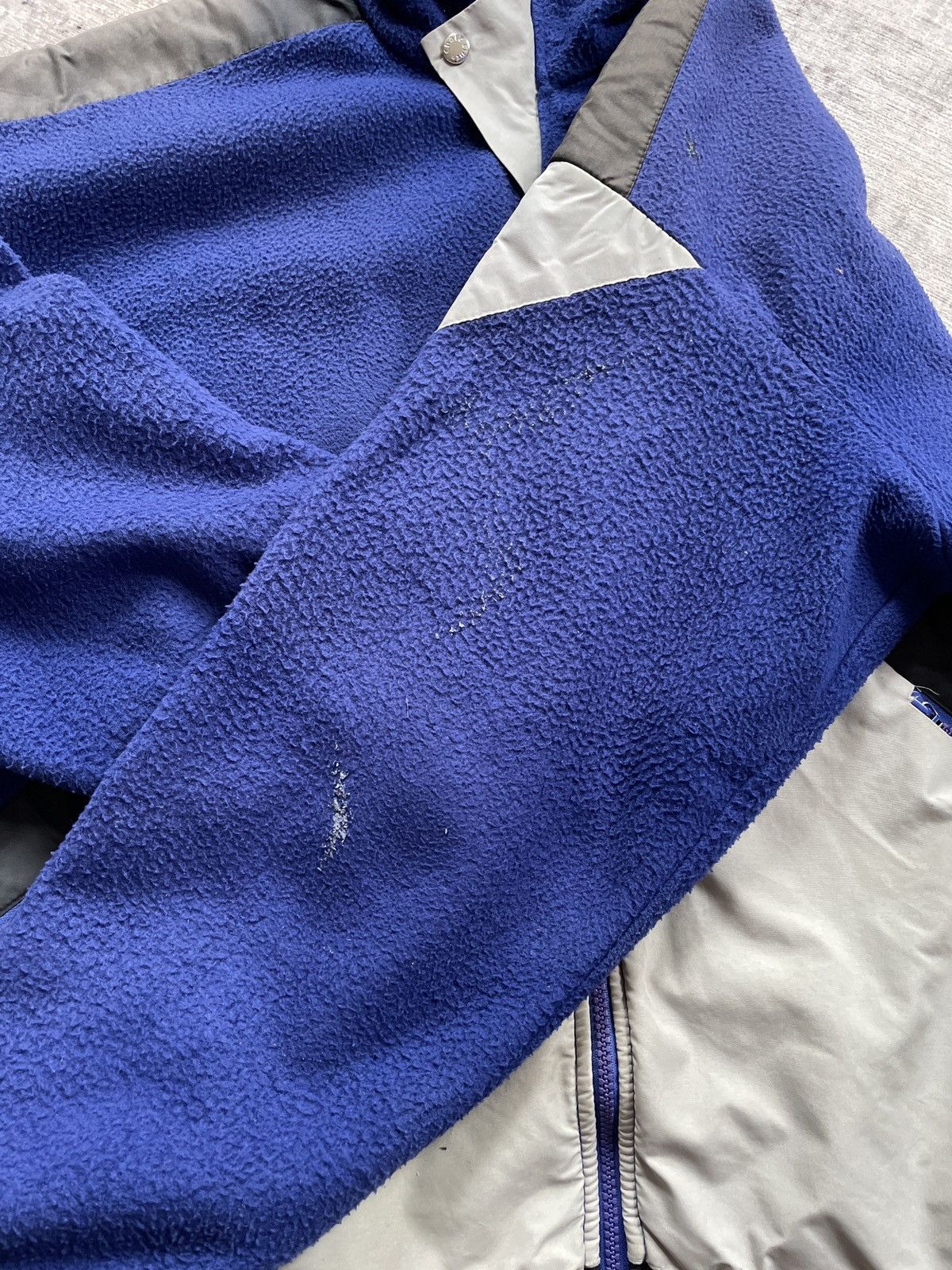 MLB Vintage 90s Toronto Blue Jays Chalk Line Zip Fleece Jacket Size US L / EU 52-54 / 3 - 7 Thumbnail