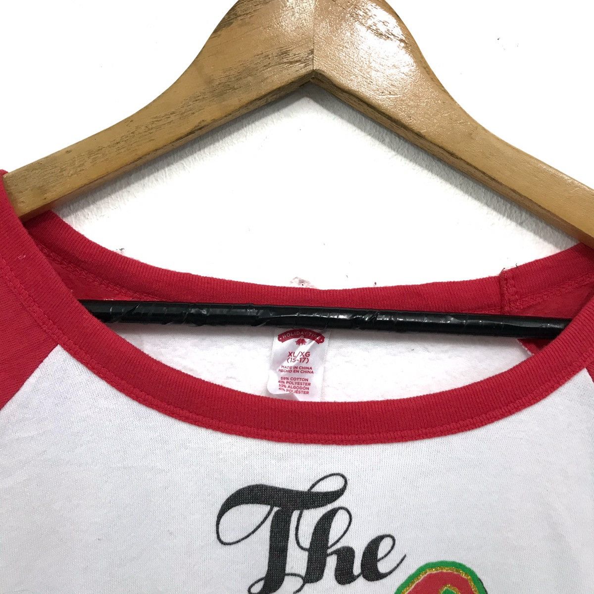 Japanese Brand × Vintage Two Tone Colours Sweatshirt Logo The Nice List Is Over Rate Size US S / EU 44-46 / 1 - 5 Thumbnail