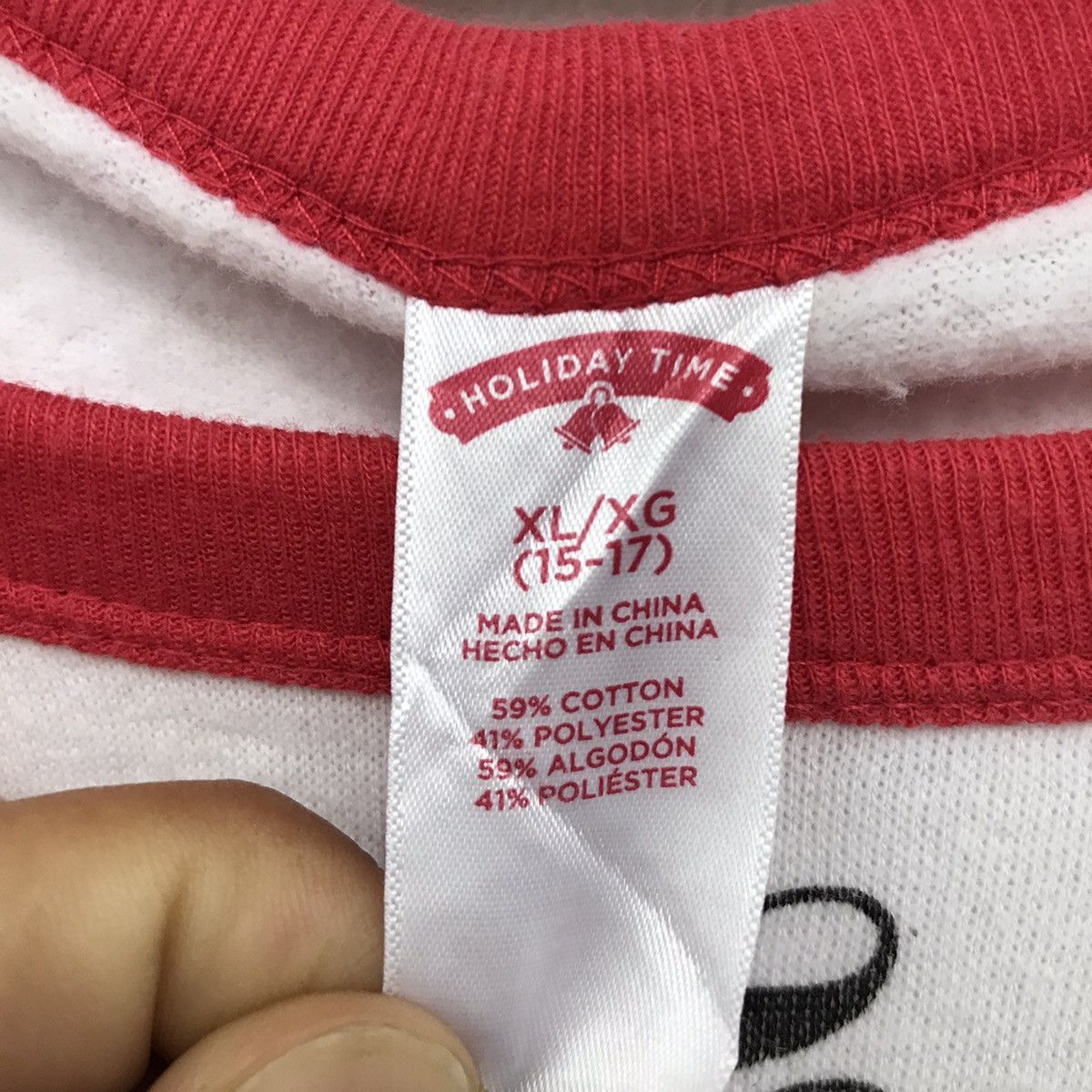 Japanese Brand × Vintage Two Tone Colours Sweatshirt Logo The Nice List Is Over Rate Size US S / EU 44-46 / 1 - 6 Thumbnail