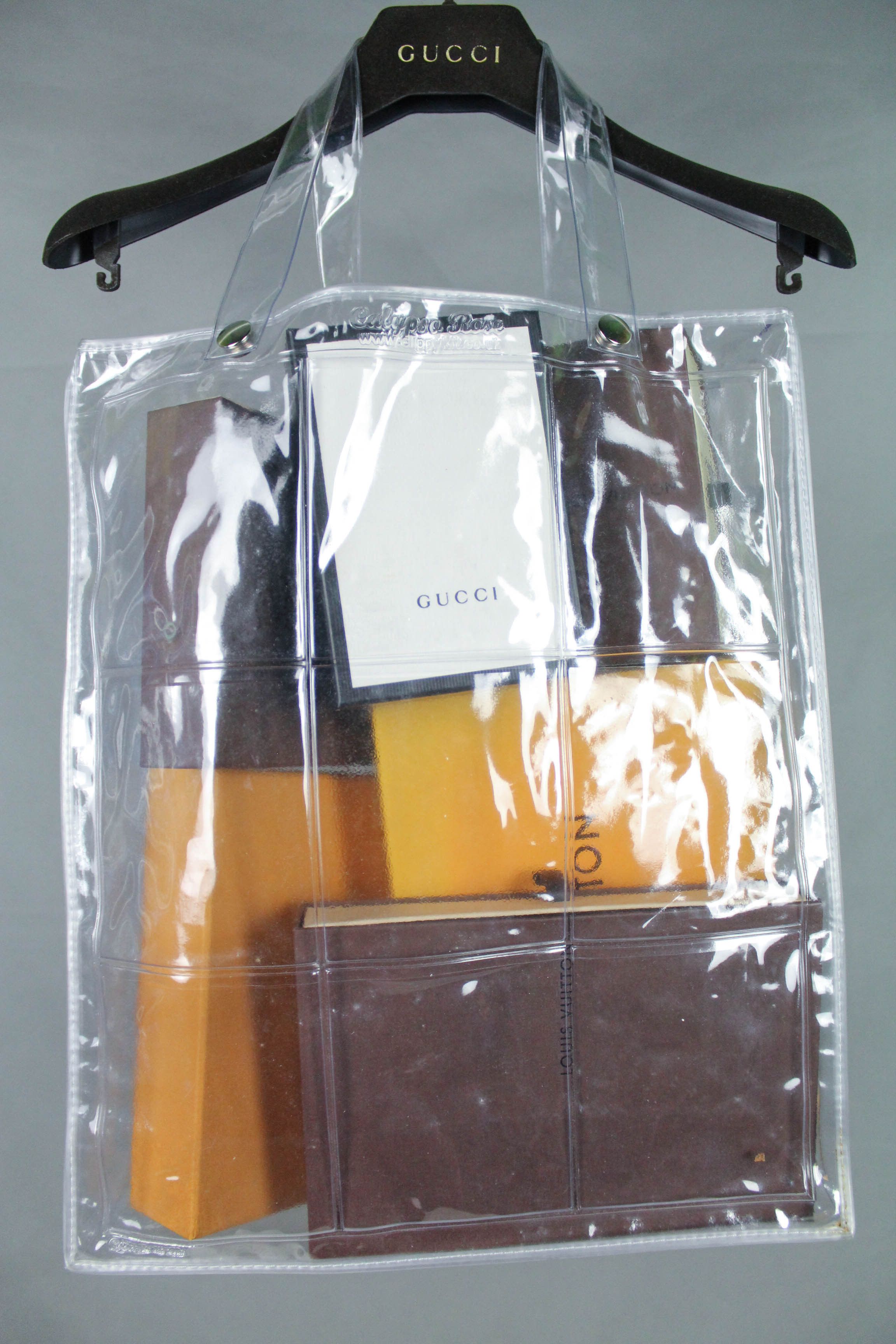Other Calypso Rose Crystal Transparent PVC Multipocket Tote Bag Size ONE SIZE - 1 Thumbnail