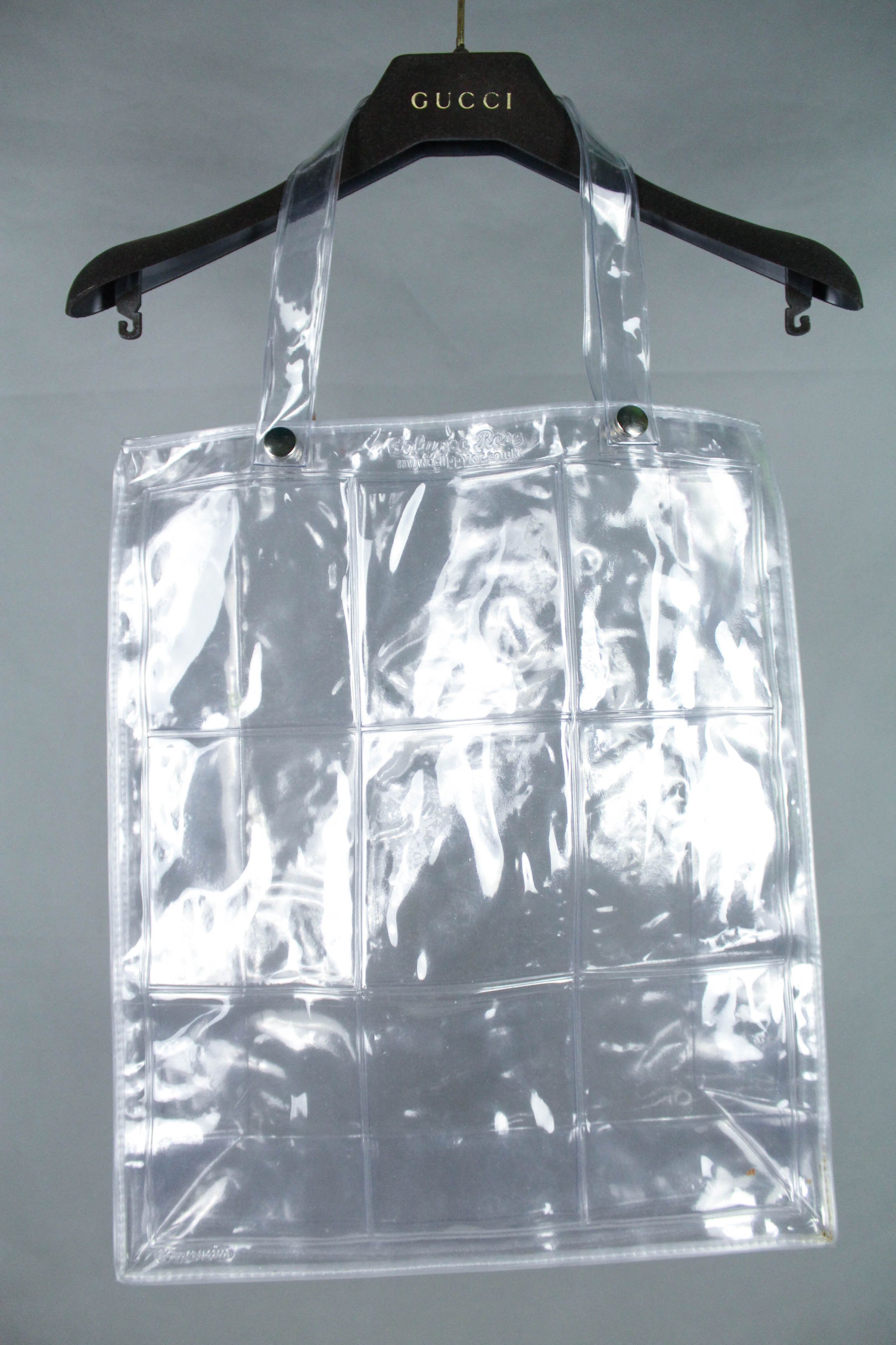 Other Calypso Rose Crystal Transparent PVC Multipocket Tote Bag Size ONE SIZE - 2 Thumbnail