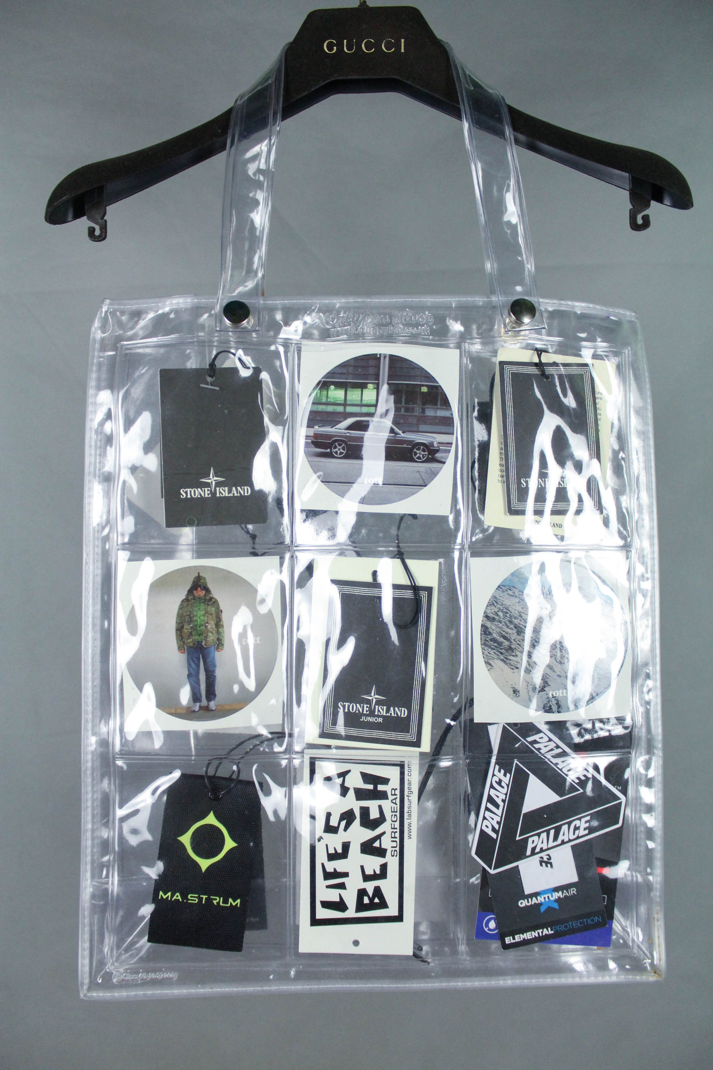 Other Calypso Rose Crystal Transparent PVC Multipocket Tote Bag Size ONE SIZE - 4 Thumbnail