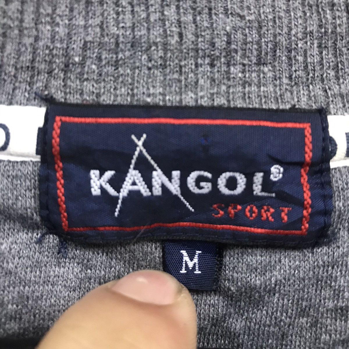 Kangol × Vintage Vintage Striped Kangol Sweatshirt Size US M / EU 48-50 / 2 - 7 Thumbnail