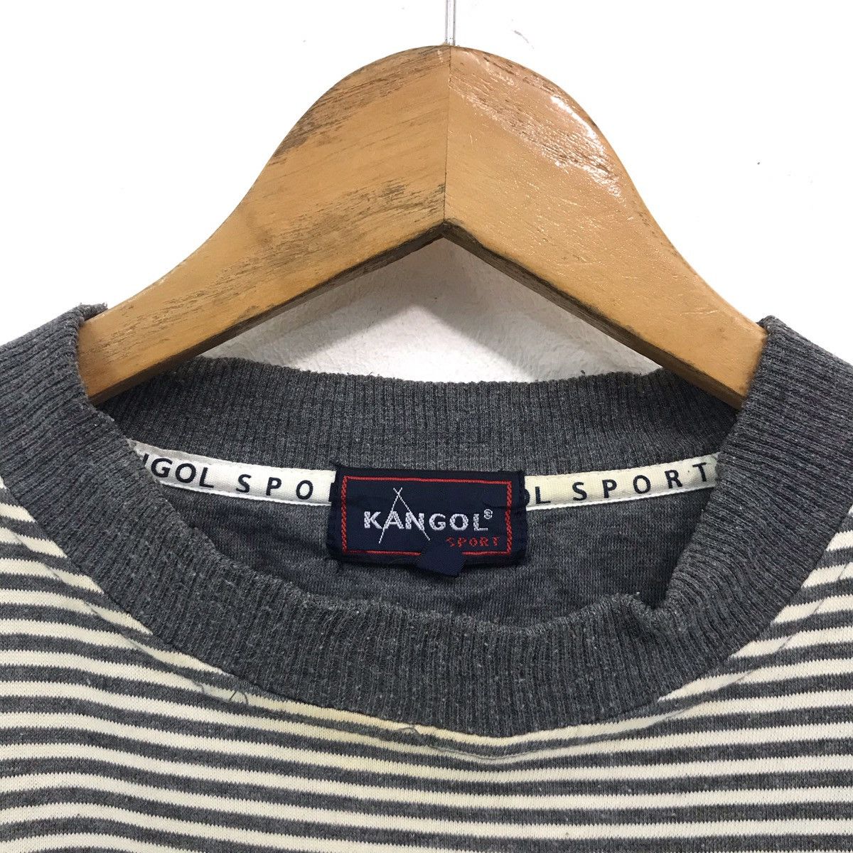 Kangol × Vintage Vintage Striped Kangol Sweatshirt Size US M / EU 48-50 / 2 - 5 Thumbnail