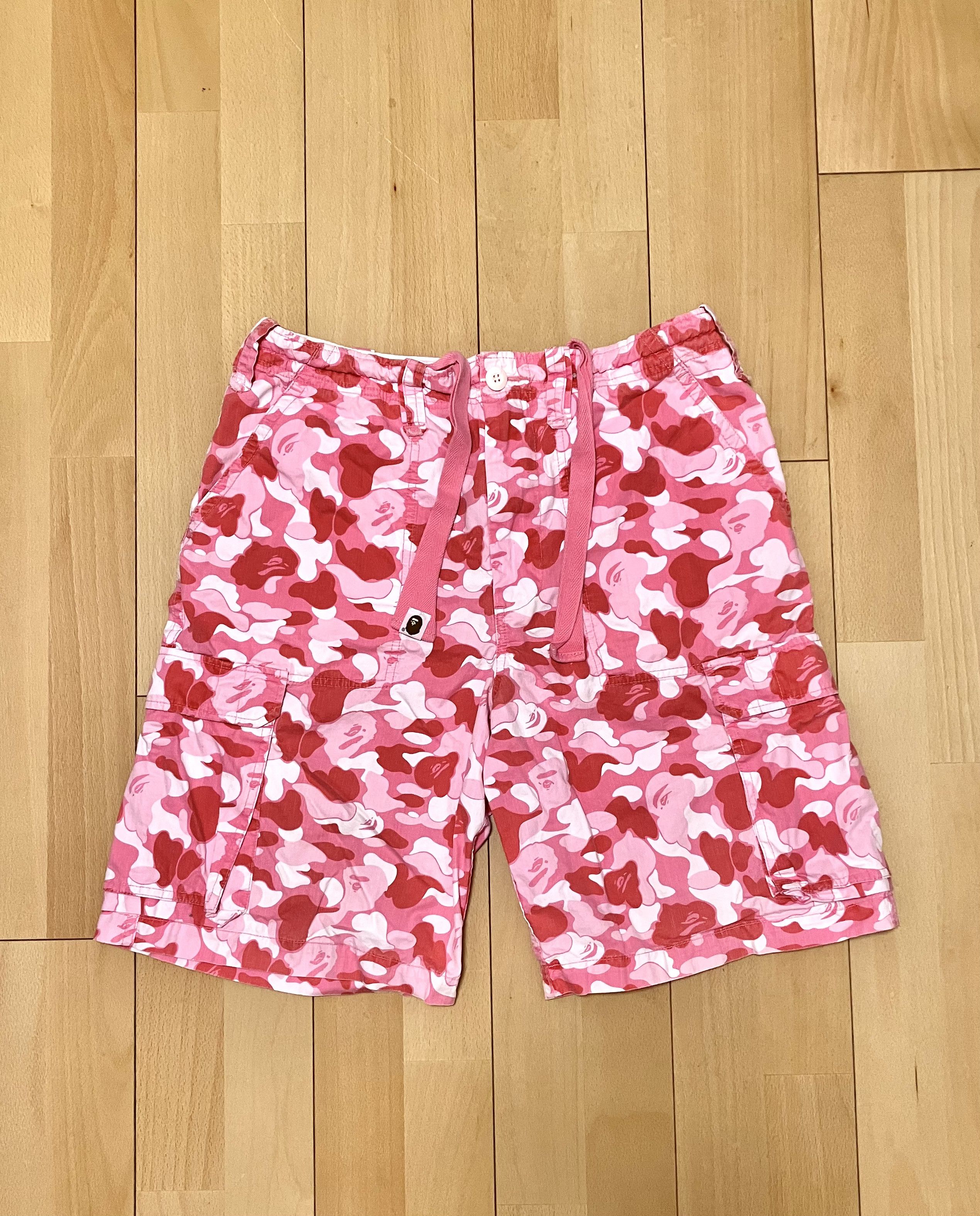 bape-abc2-camo-cargo-shorts-grailed