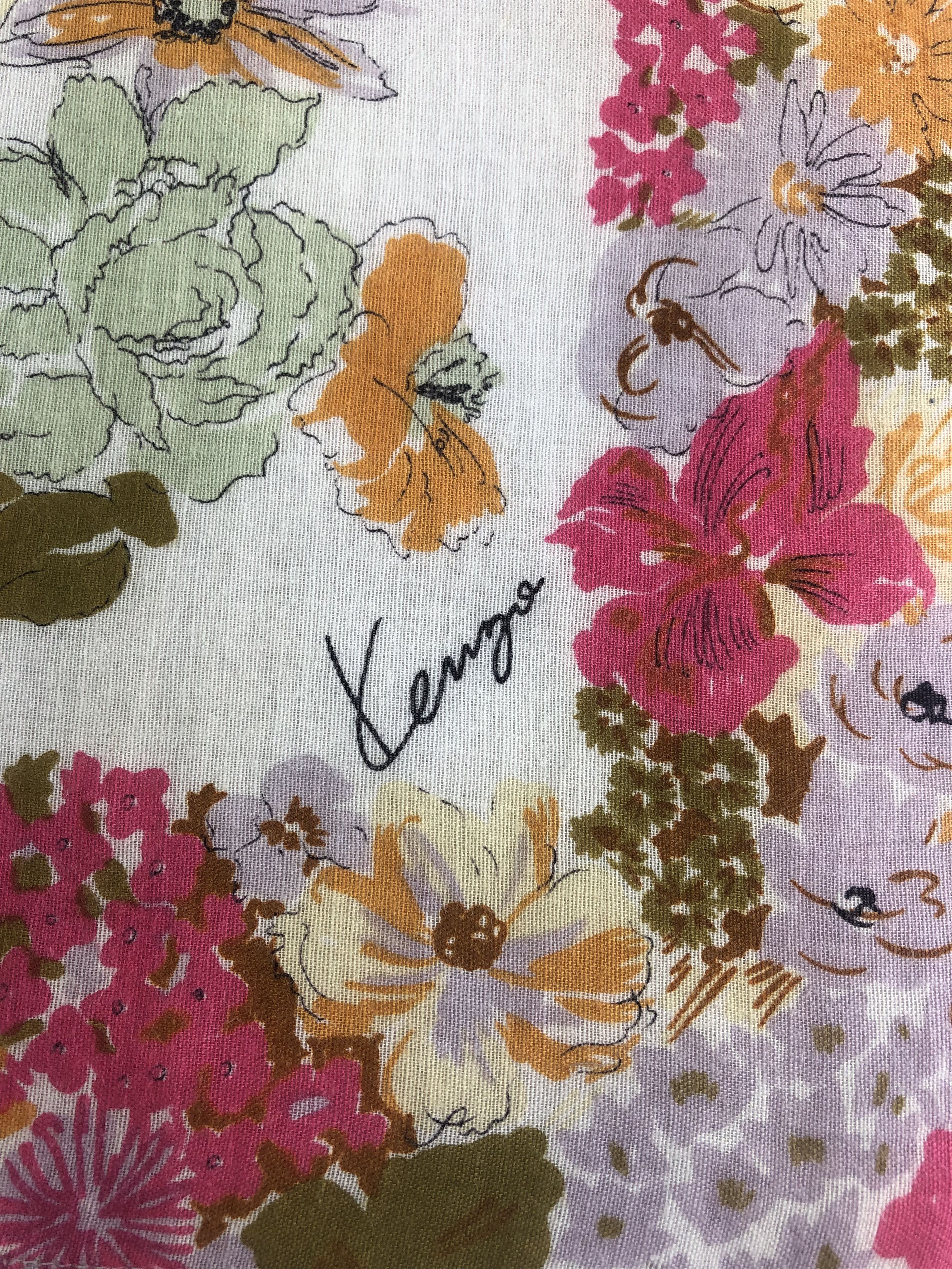 Kenzo Kenzo Handkerchief / Bandana / Neckerchief C123 Size ONE SIZE - 5 Thumbnail