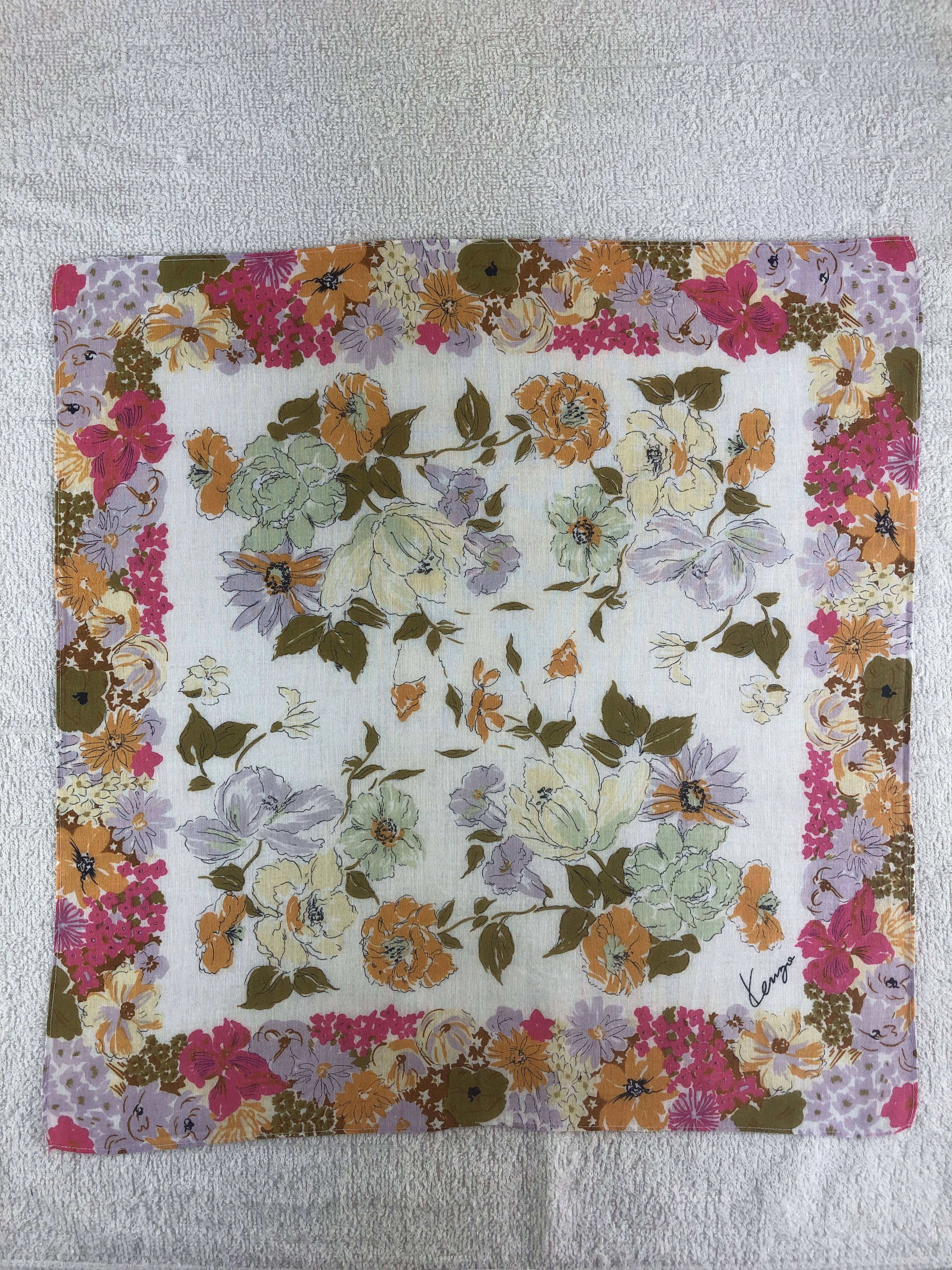 Kenzo Kenzo Handkerchief / Bandana / Neckerchief C123 Size ONE SIZE - 3 Thumbnail