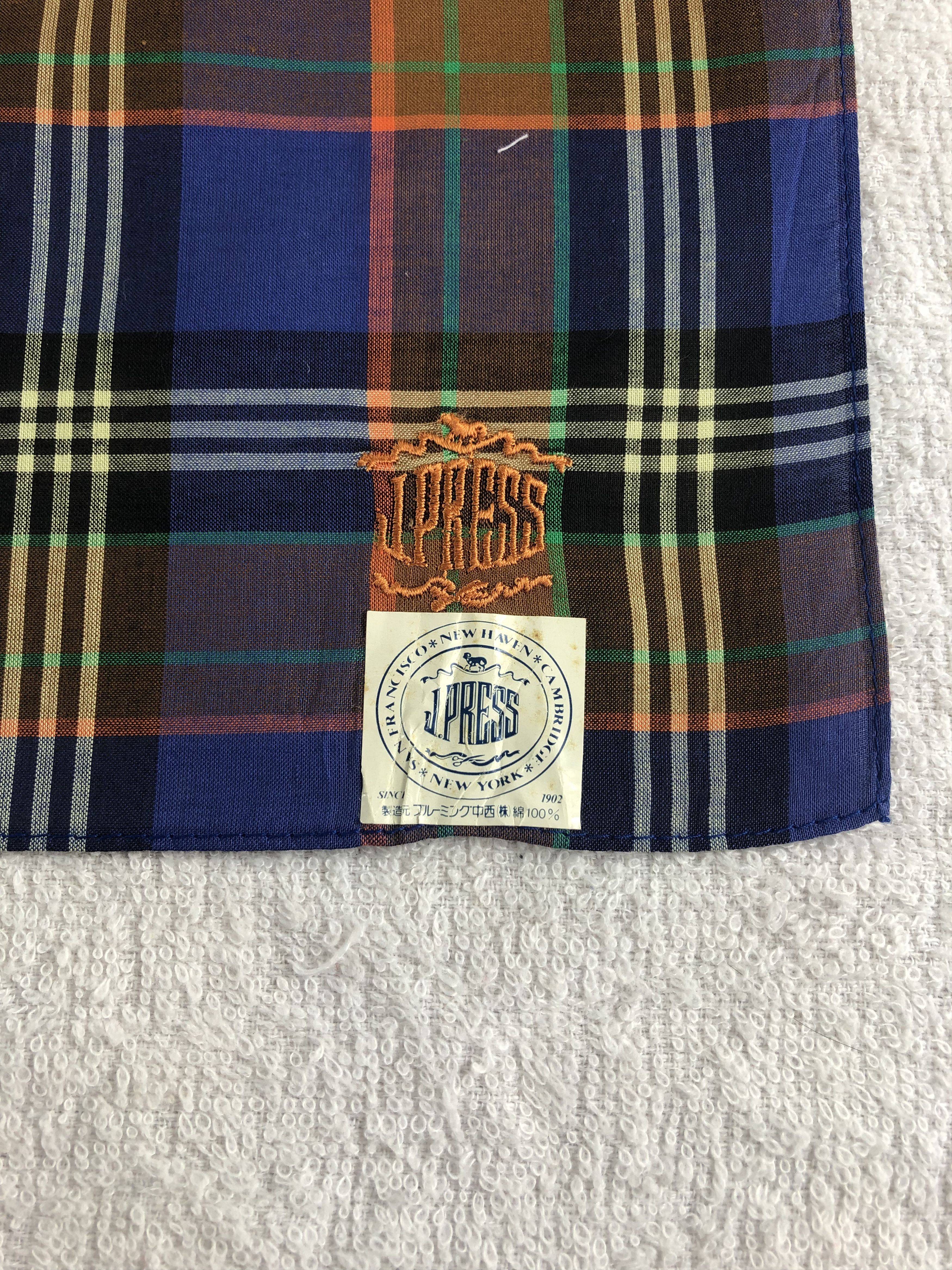 J. Press J. Press Handkerchief / Bandana / Neckerchief C104 Size ONE SIZE - 5 Thumbnail