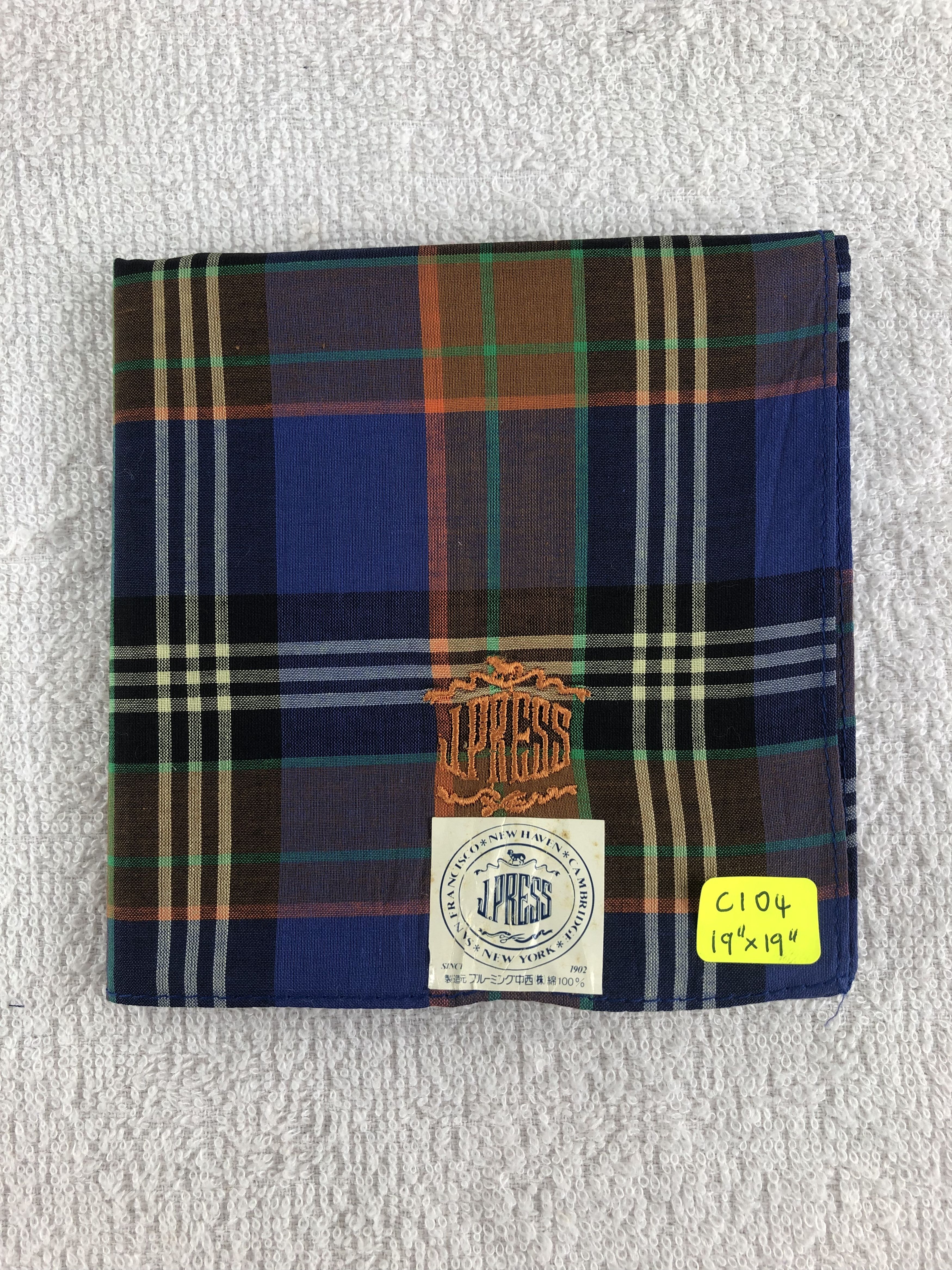 J. Press J. Press Handkerchief / Bandana / Neckerchief C104 Size ONE SIZE - 6 Thumbnail