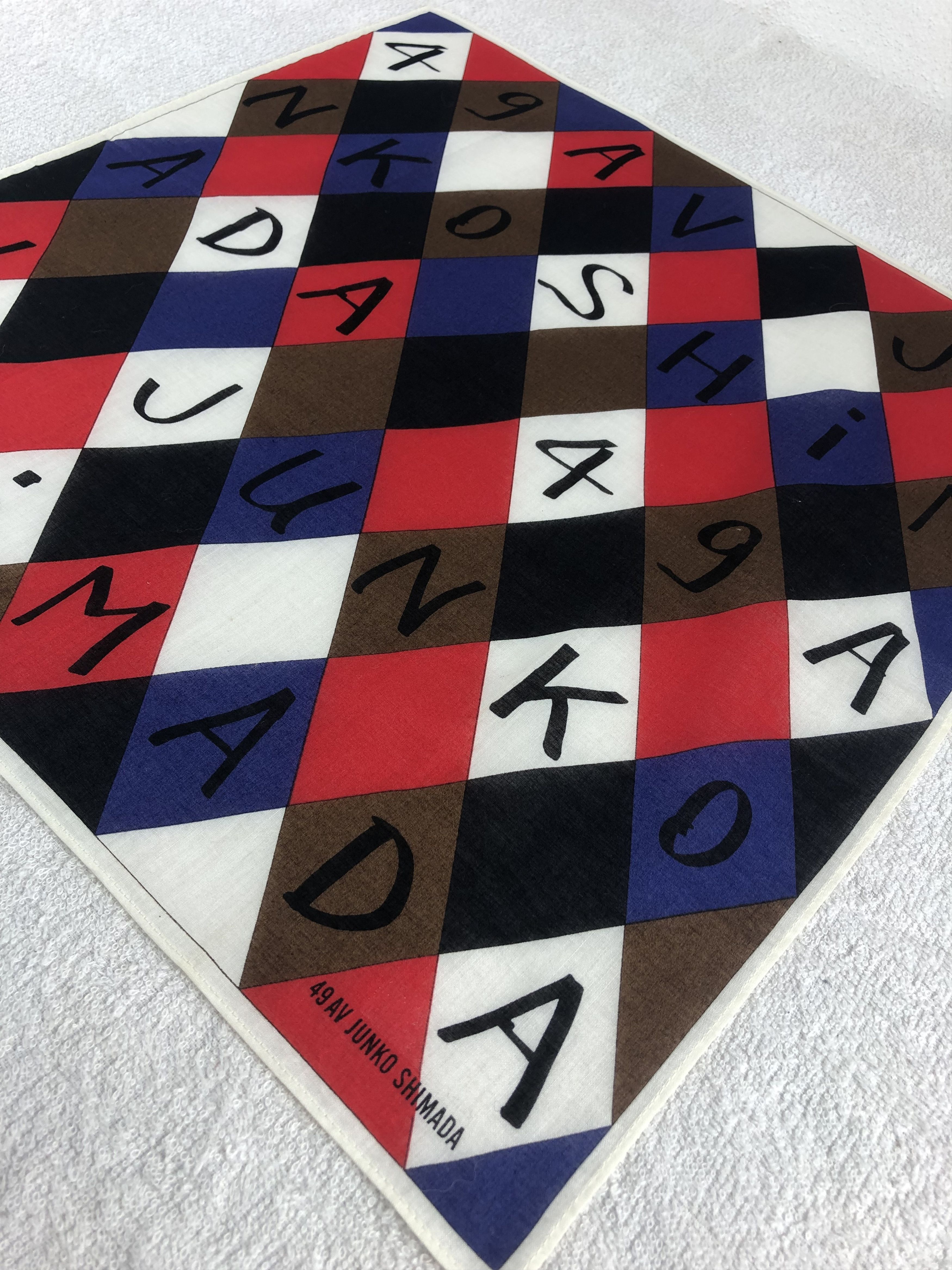 Junko Shimada Junko Shimada Handkerchief / Bandana / Neckerchief C107 Size ONE SIZE - 4 Thumbnail