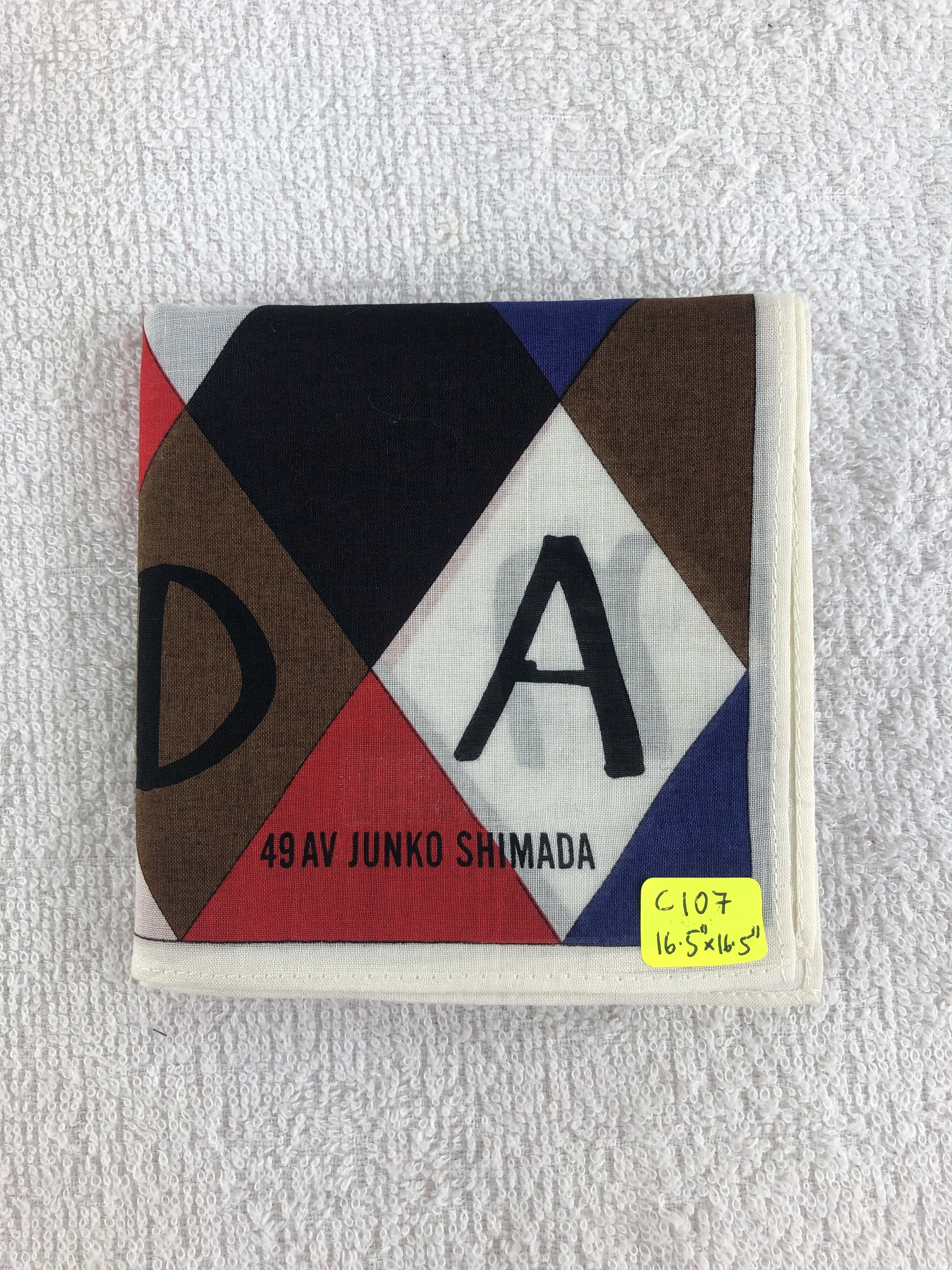Junko Shimada Junko Shimada Handkerchief / Bandana / Neckerchief C107 Size ONE SIZE - 6 Thumbnail
