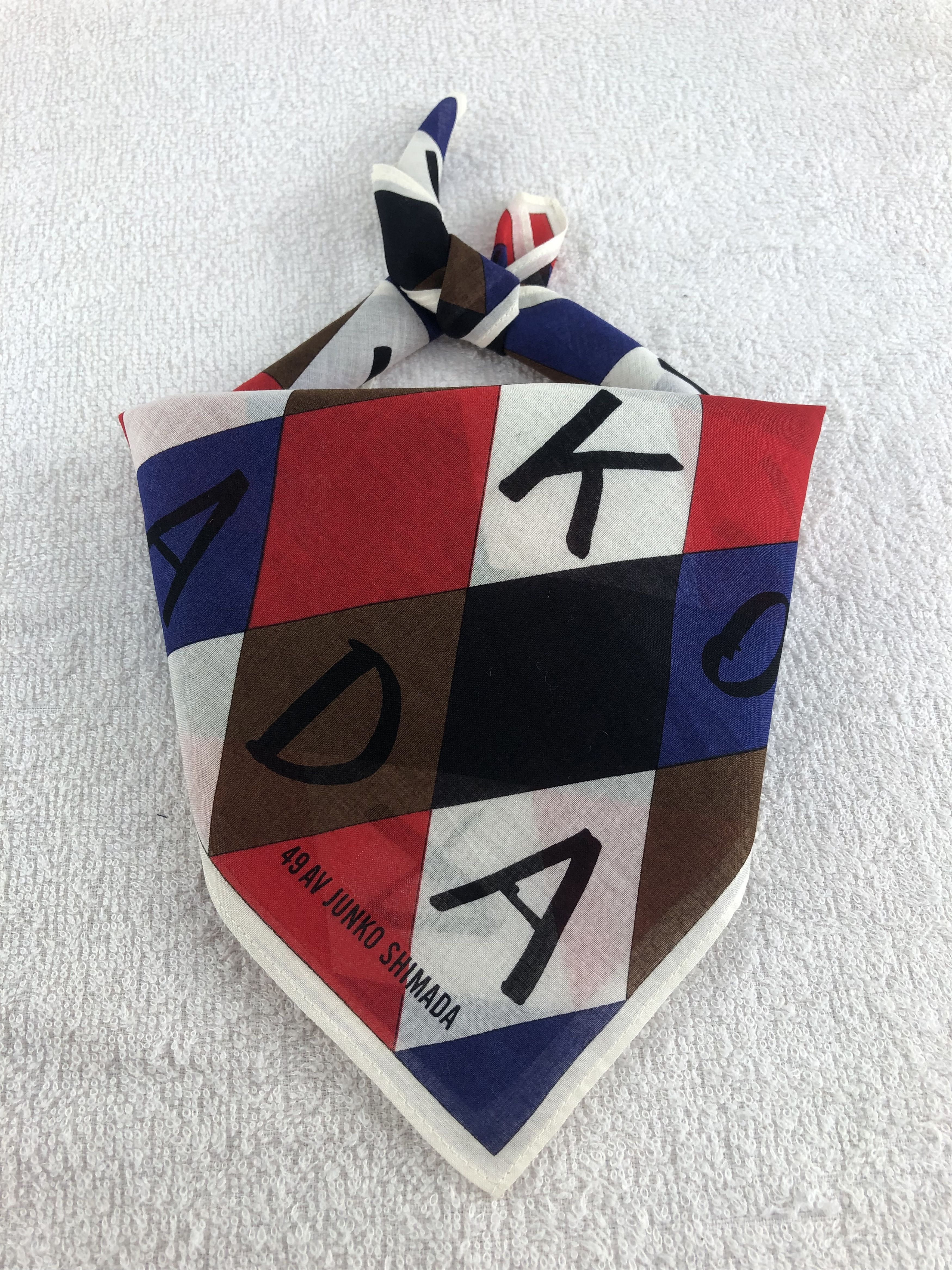 Junko Shimada Junko Shimada Handkerchief / Bandana / Neckerchief C107 Size ONE SIZE - 2 Thumbnail
