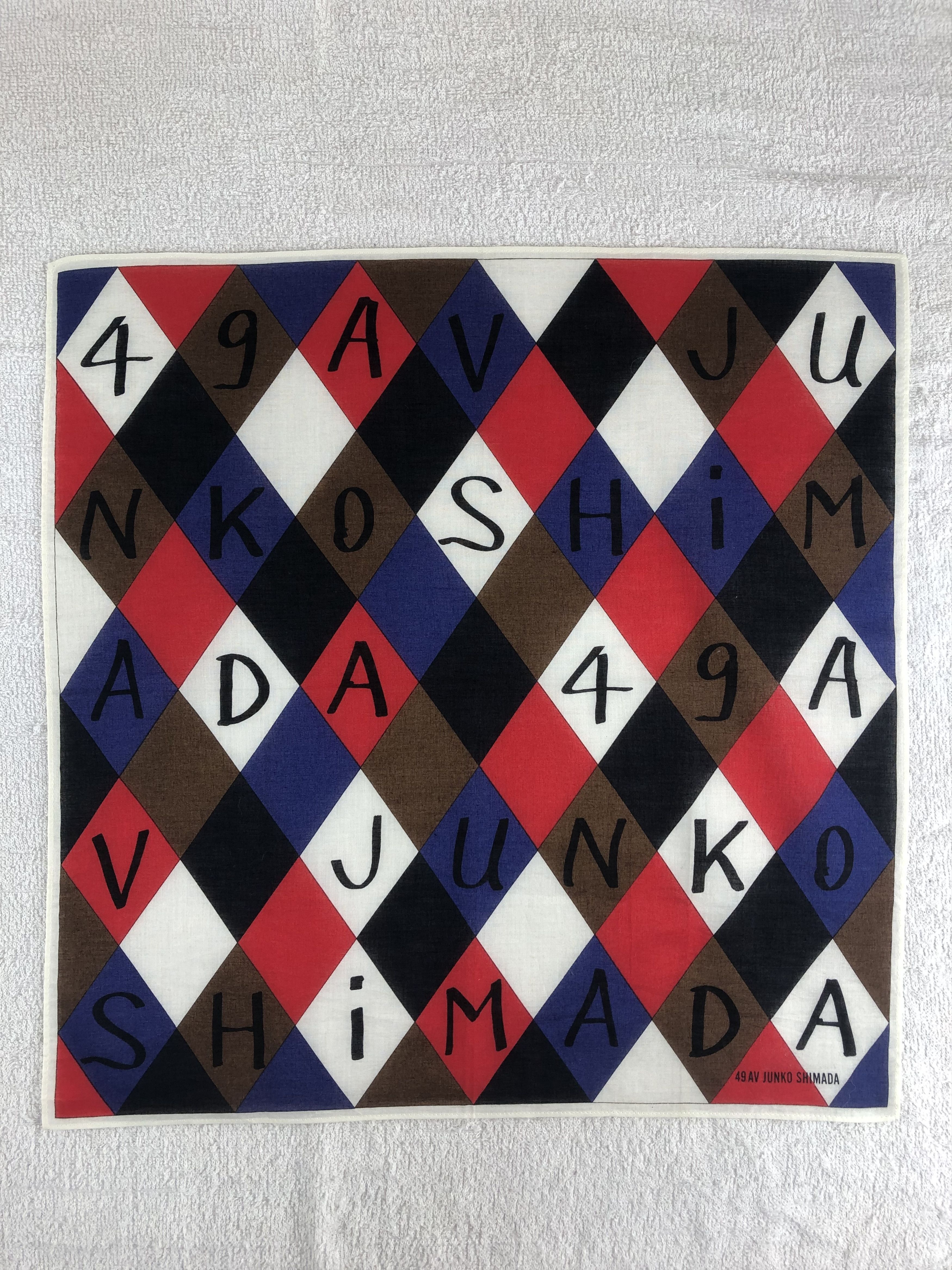 Junko Shimada Junko Shimada Handkerchief / Bandana / Neckerchief C107 Size ONE SIZE - 3 Thumbnail