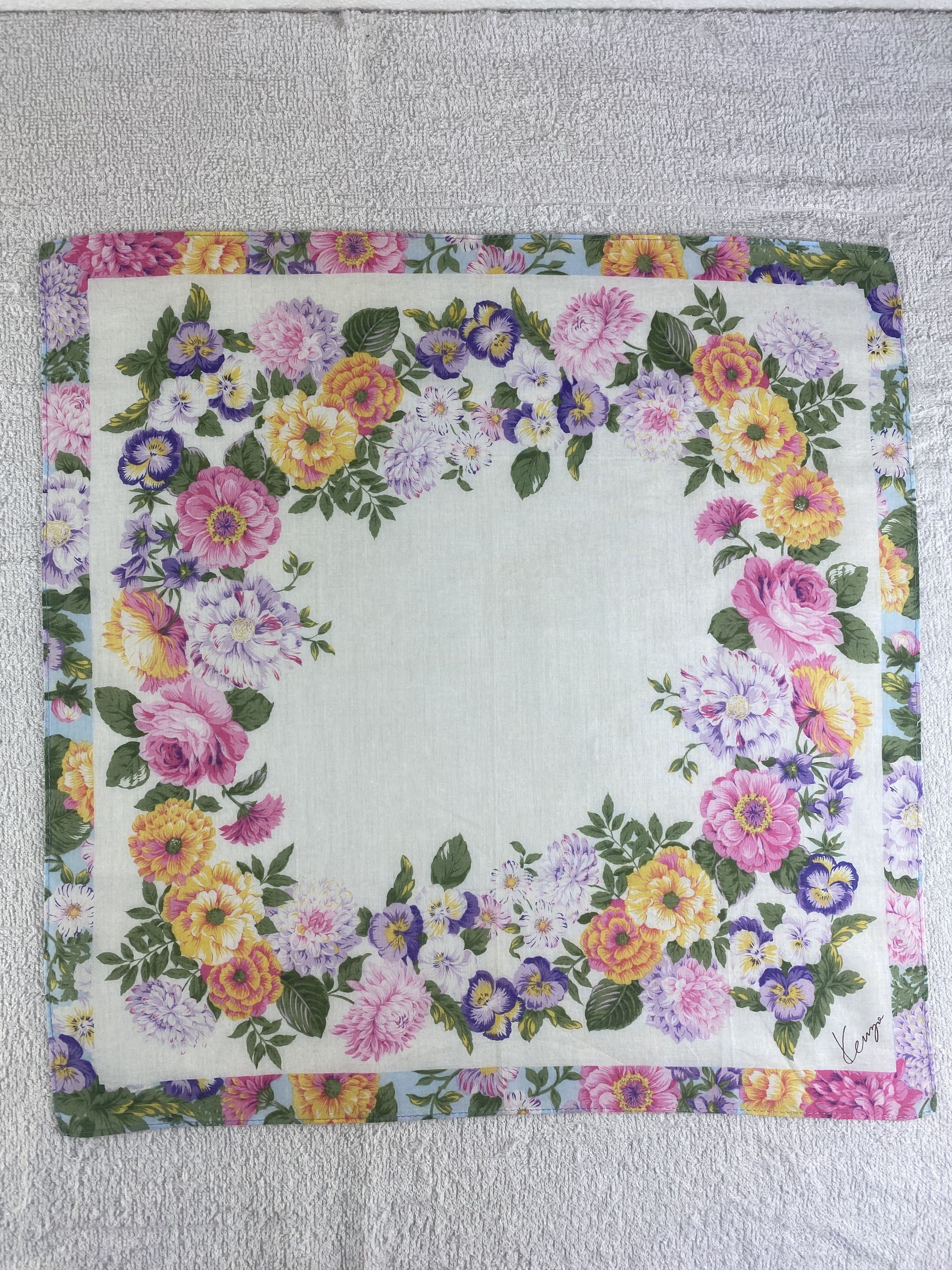Kenzo Kenzo Handkerchief / Bandana / Neckerchief C080 Size ONE SIZE - 3 Thumbnail