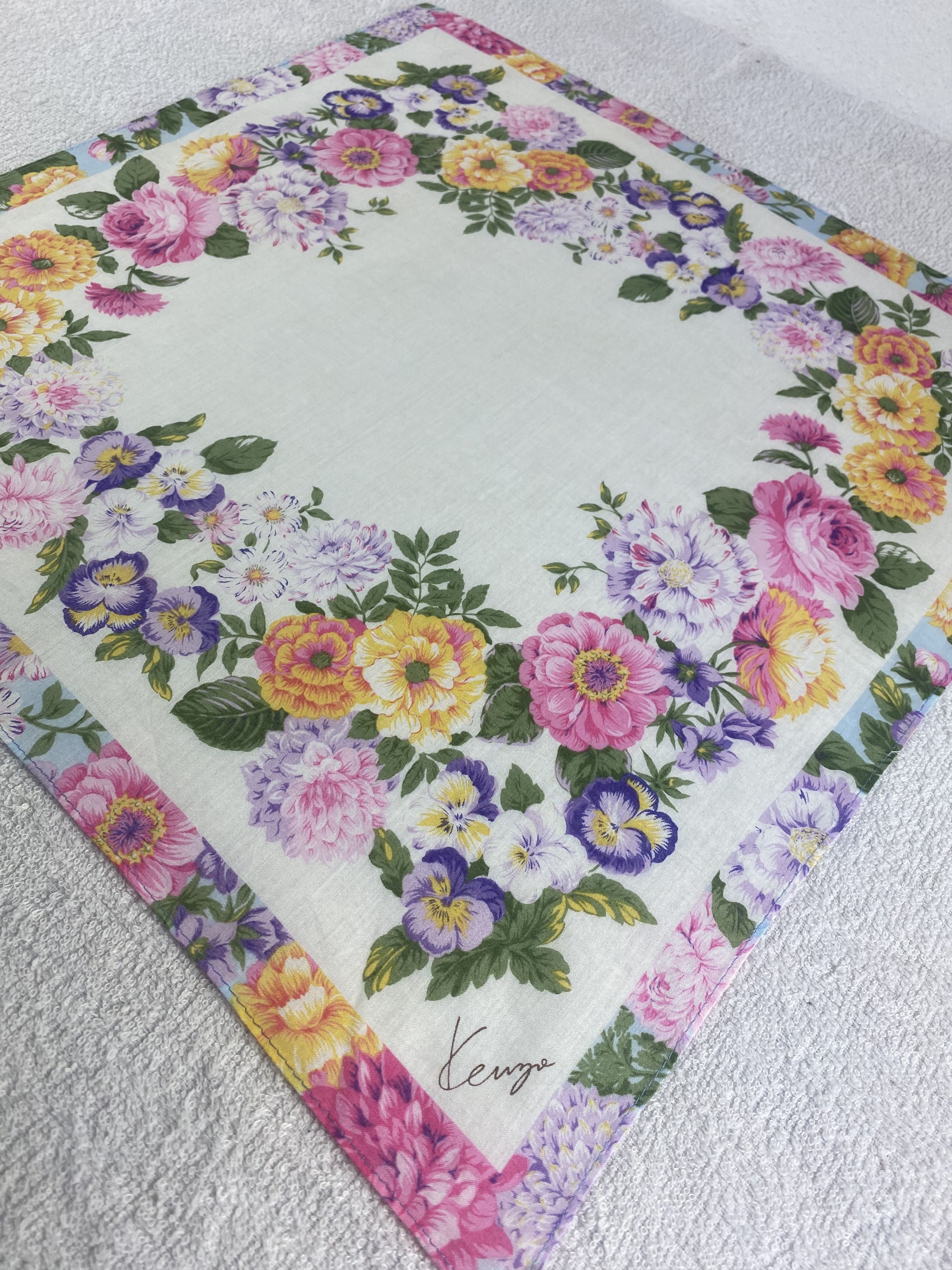 Kenzo Kenzo Handkerchief / Bandana / Neckerchief C080 Size ONE SIZE - 4 Thumbnail