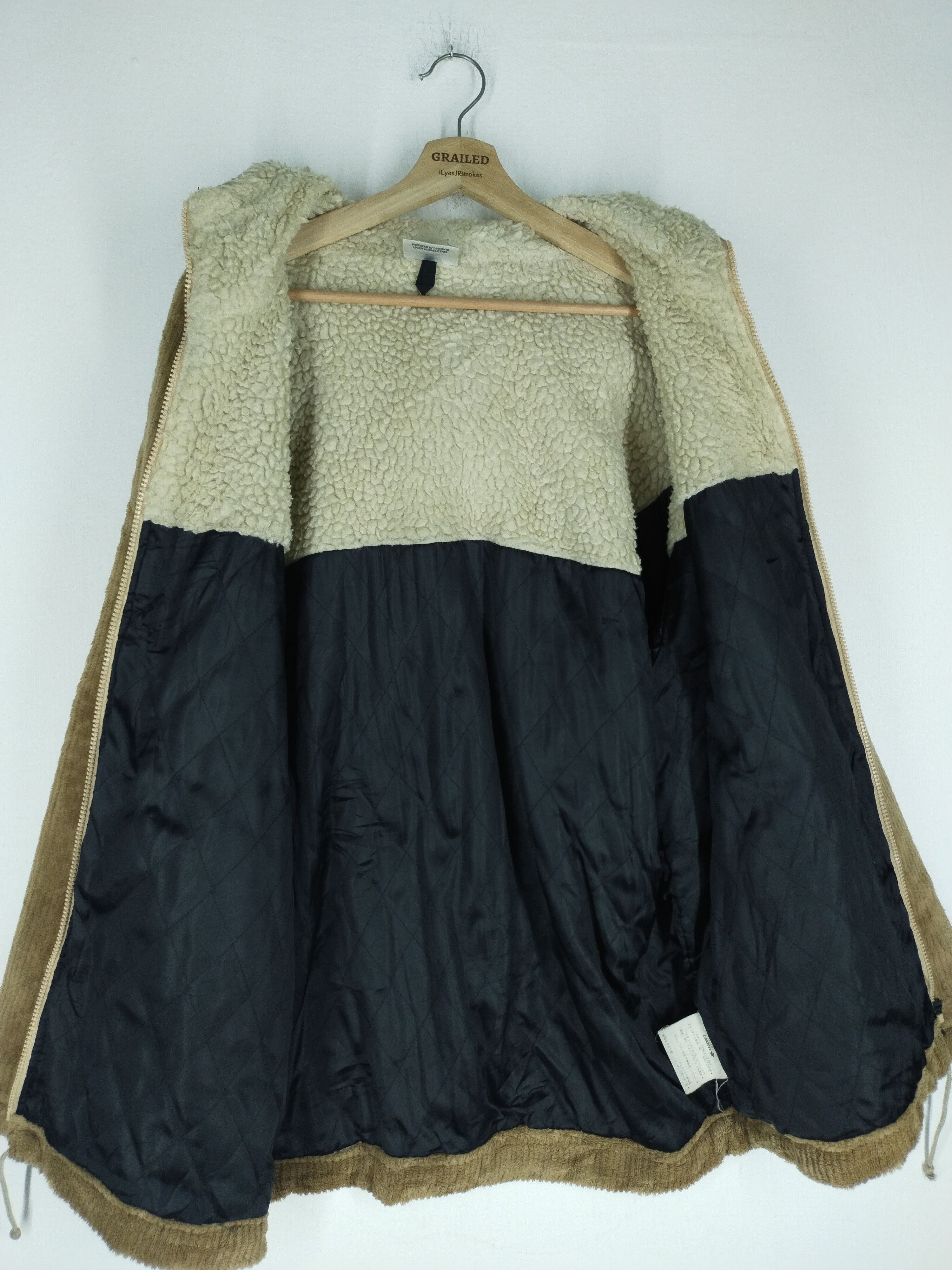 Adidas 🔥90s VINTAGE ADIDAS WOOL MOKOMOKO HOODIE SIZE M-L Size US L / EU 52-54 / 3 - 10 Thumbnail