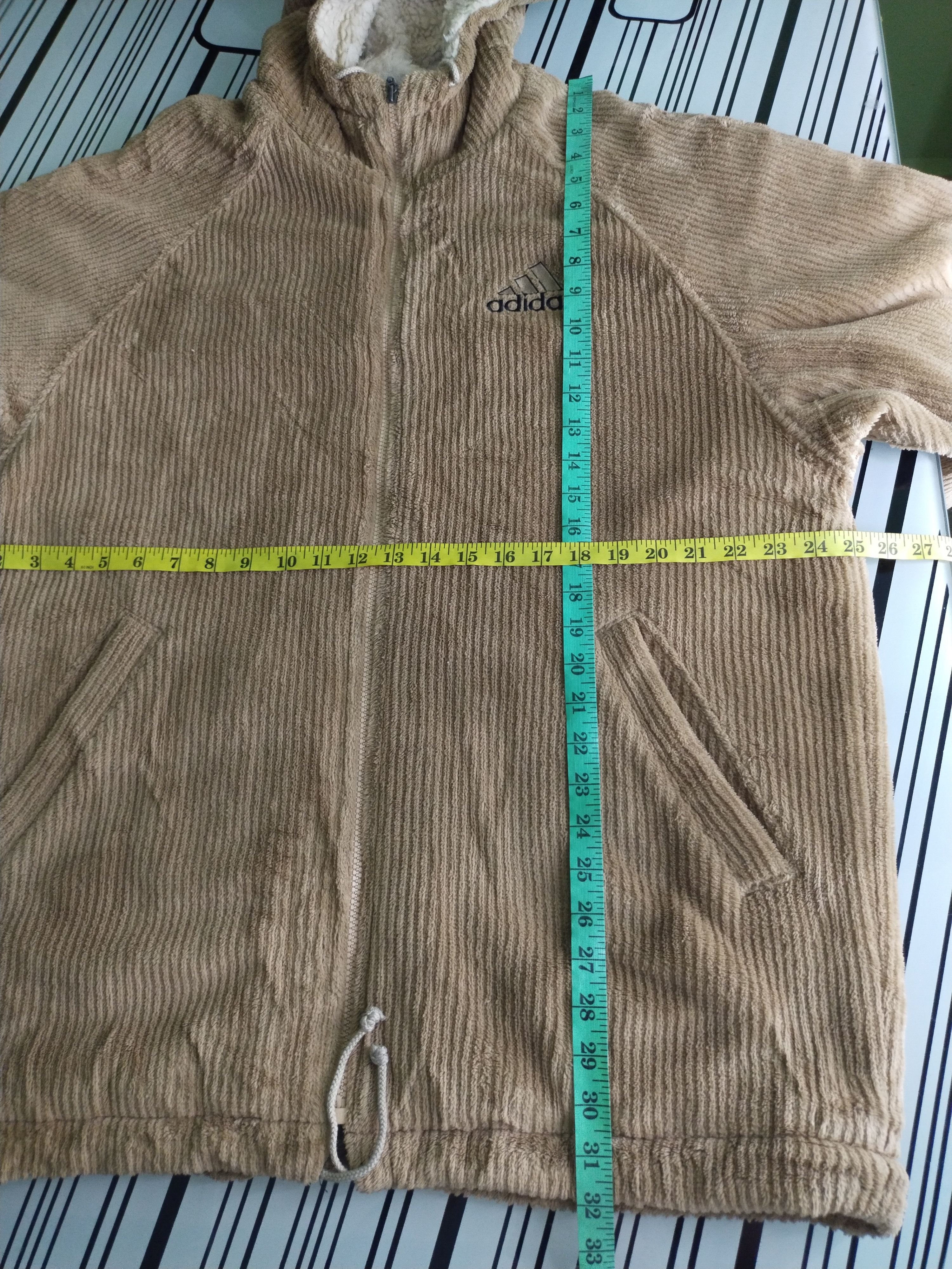 Adidas 🔥90s VINTAGE ADIDAS WOOL MOKOMOKO HOODIE SIZE M-L Size US L / EU 52-54 / 3 - 17 Thumbnail