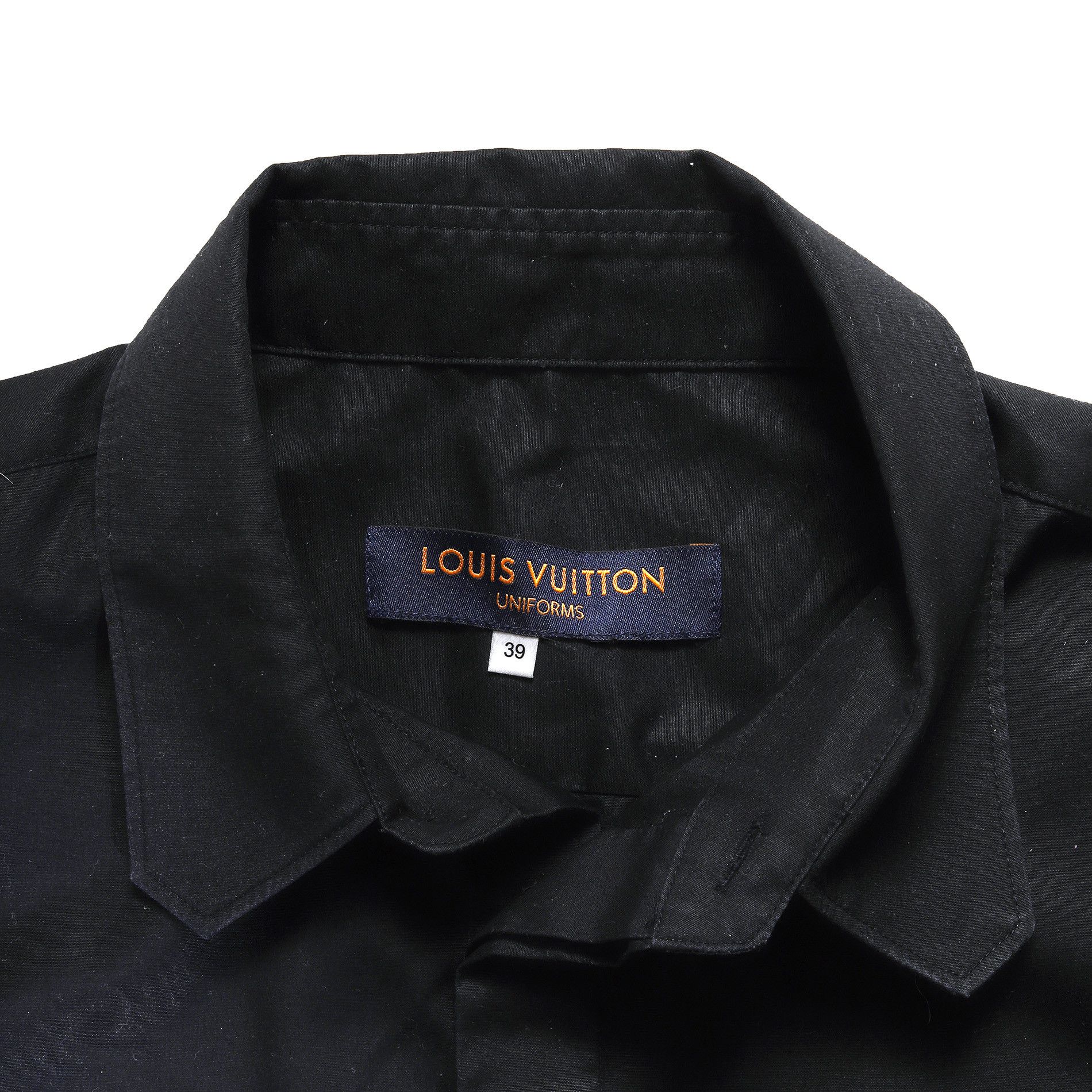 Louis Vuitton 2020 Black Staff shirt with multiple pocket details Size US M / EU 48-50 / 2 - 3 Thumbnail