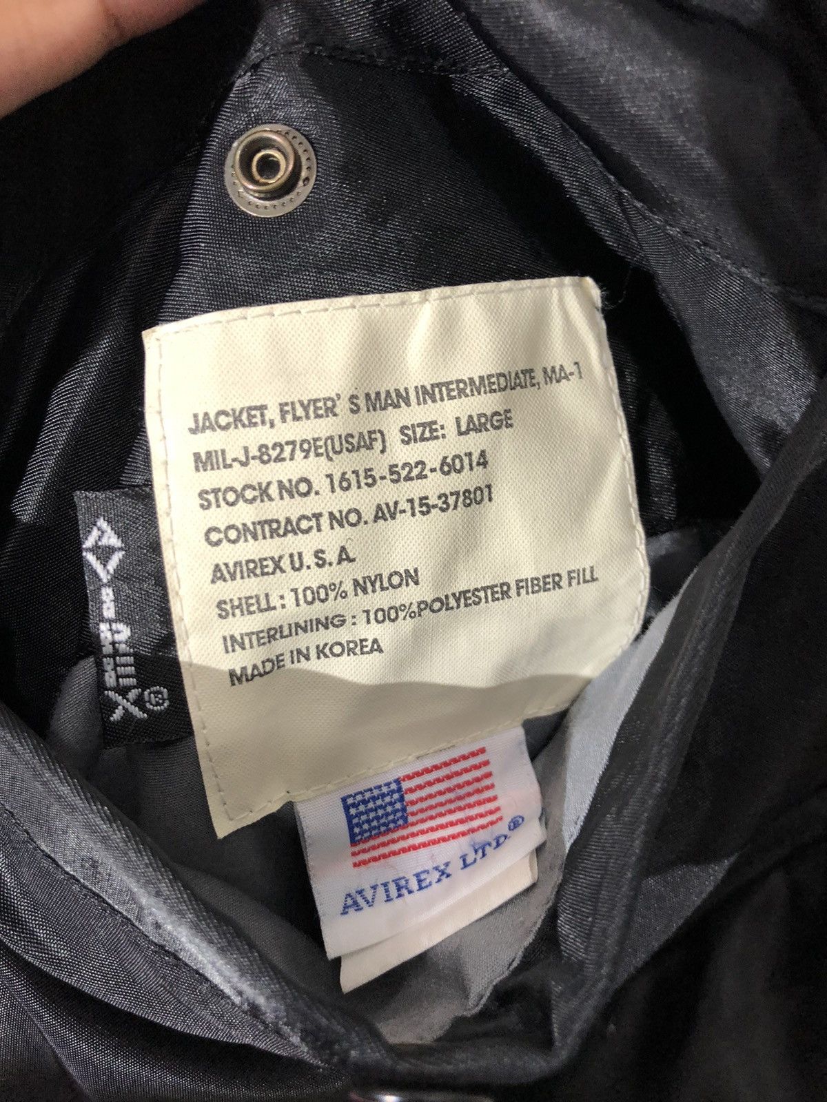 Avirex Vintage Avirex US Air Force Reversible Bomber Jacket Size US L / EU 52-54 / 3 - 6 Thumbnail