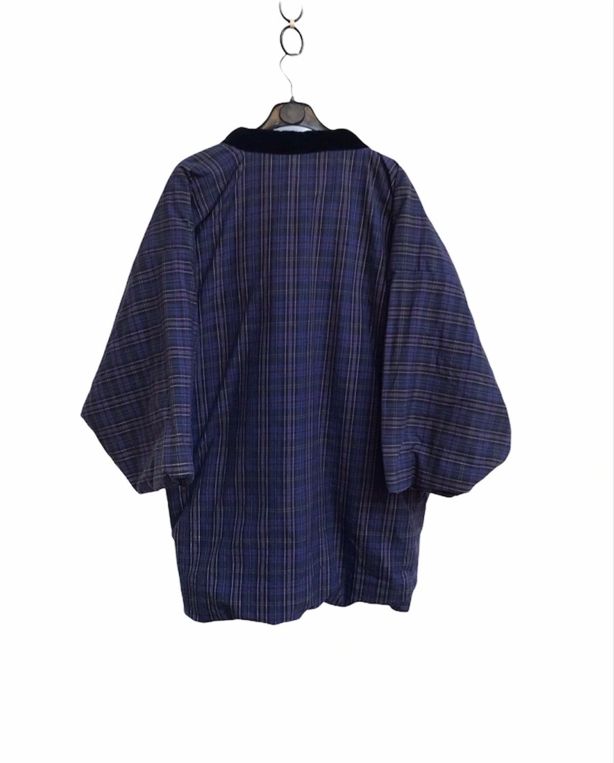 Japanese Brand 🔥Han Ten Flannel Plaid Nice Kimono Size US M / EU 48-50 / 2 - 2 Thumbnail