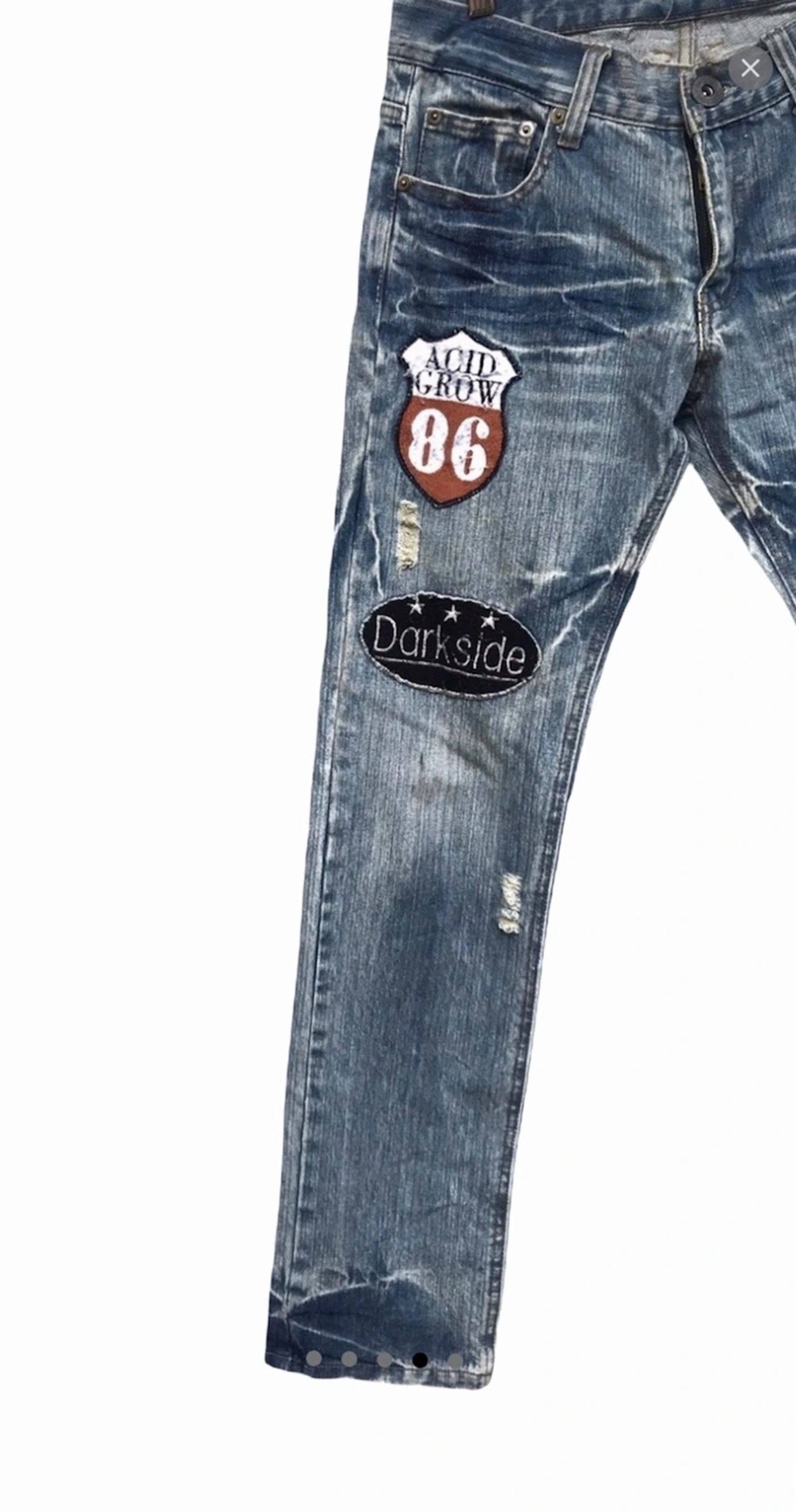 Japanese Brand Rock Skull Styles Denim Size US 30 / EU 46 - 3 Thumbnail
