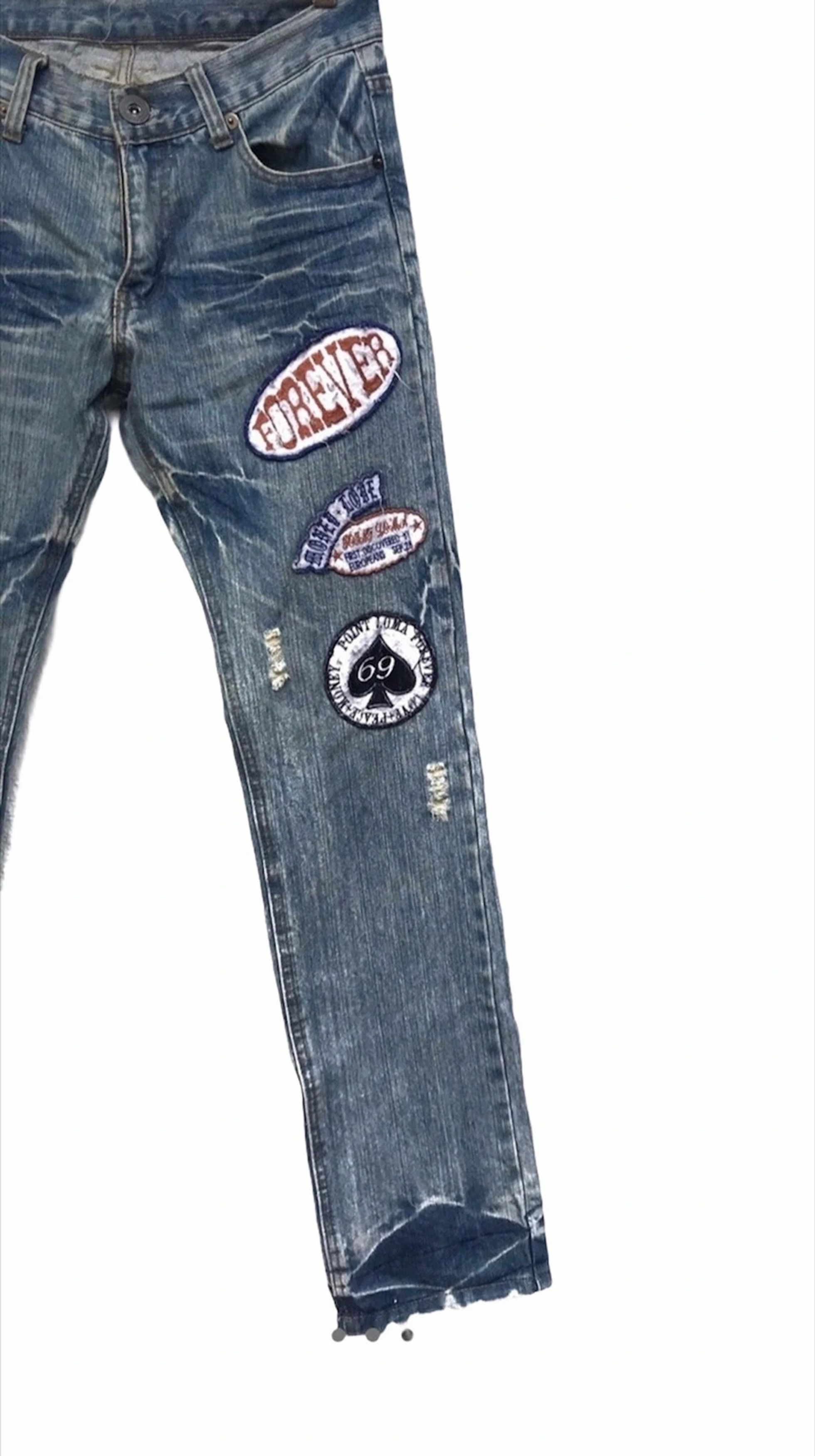 Japanese Brand Rock Skull Styles Denim Size US 30 / EU 46 - 4 Thumbnail