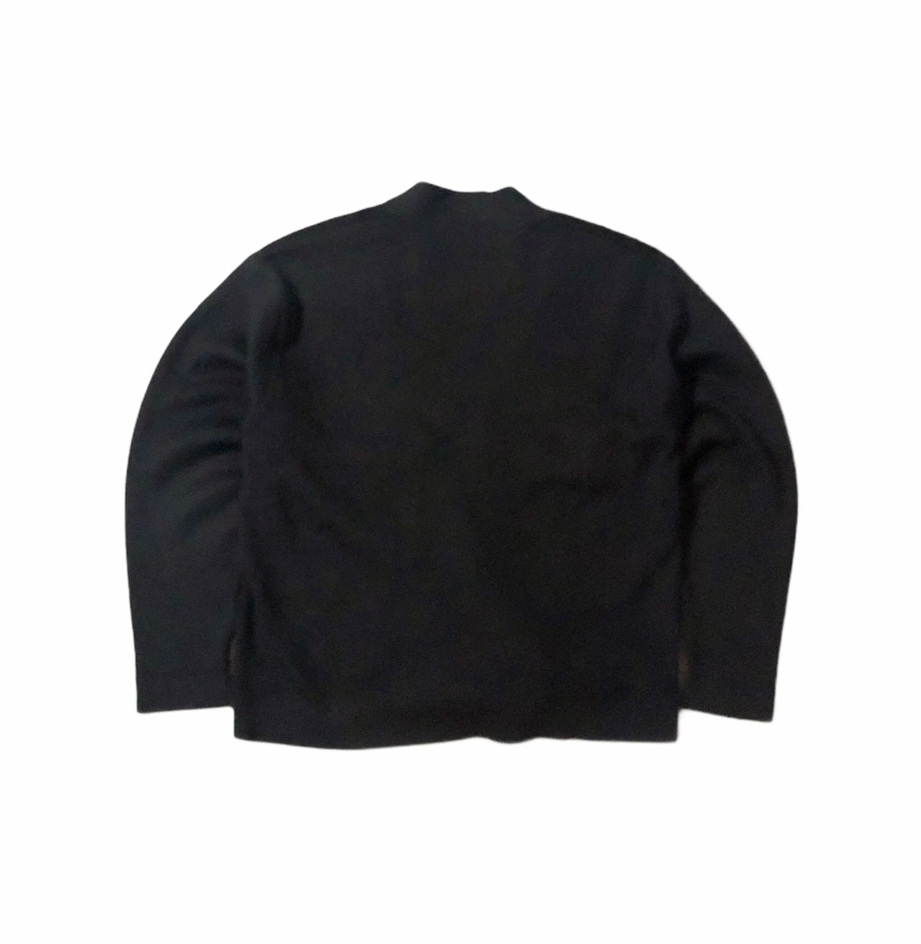 Japanese Brand Sun Tokyo Knit With Leather Relaxing Jacket Size US M / EU 48-50 / 2 - 2 Thumbnail