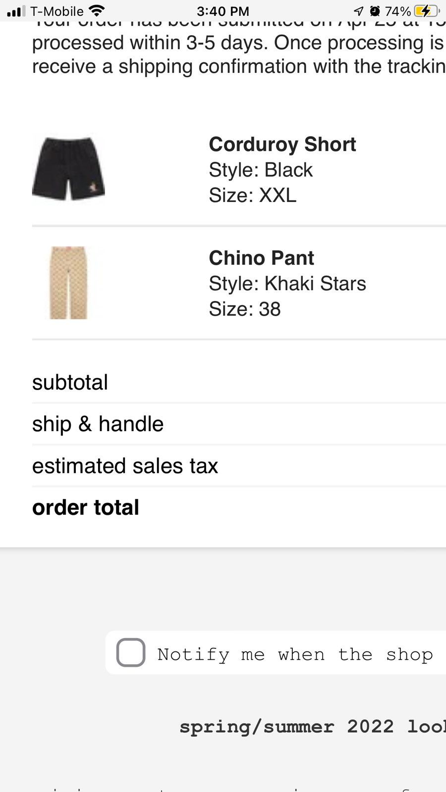 Supreme Supreme Corduroy Shorts Black 2XL AOI Angel SS22 Size US 40 / EU 56 - 7 Thumbnail
