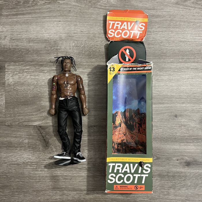 Travis Scott Travis Scott Rodeo Action Figure Doll RARE | Grailed
