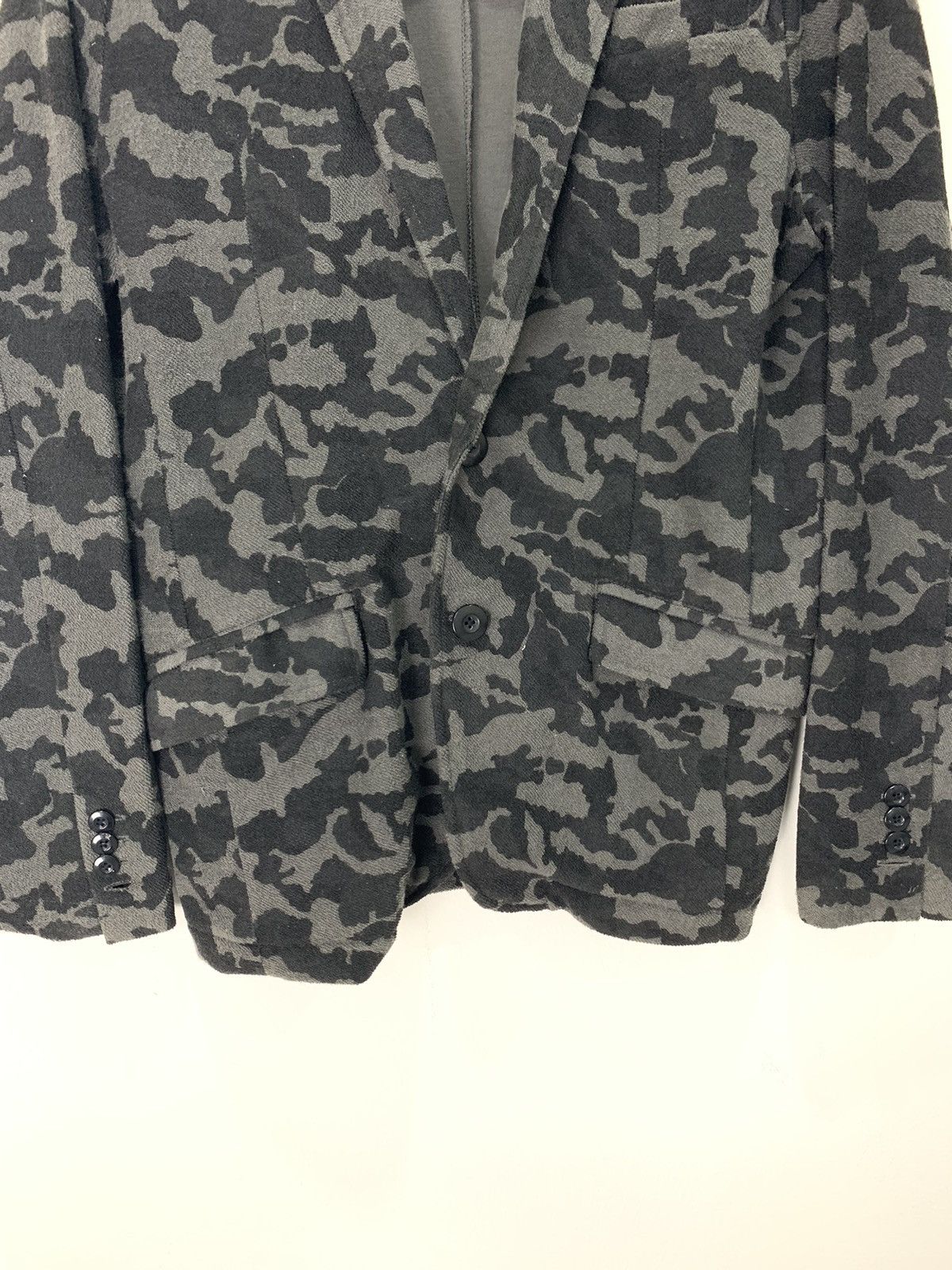Japanese Brand ANCHORCRAFT Military Camouflage Luxury Casual Blazer Jacket Size 38R - 5 Thumbnail