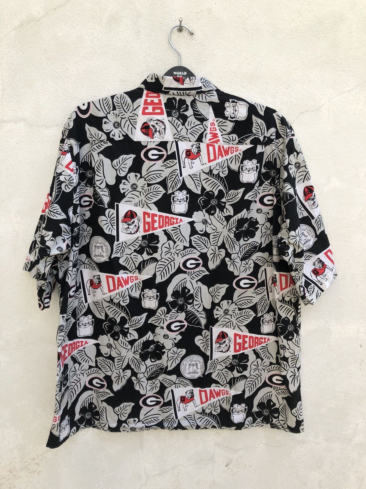 NFL Vtg Reyn Spooner X Georgia Bulldogs Hawaiian Shirt Size US XL / EU 56 / 4 - 10 Thumbnail