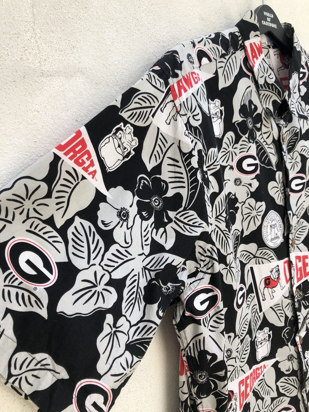 NFL Vtg Reyn Spooner X Georgia Bulldogs Hawaiian Shirt Size US XL / EU 56 / 4 - 5 Thumbnail