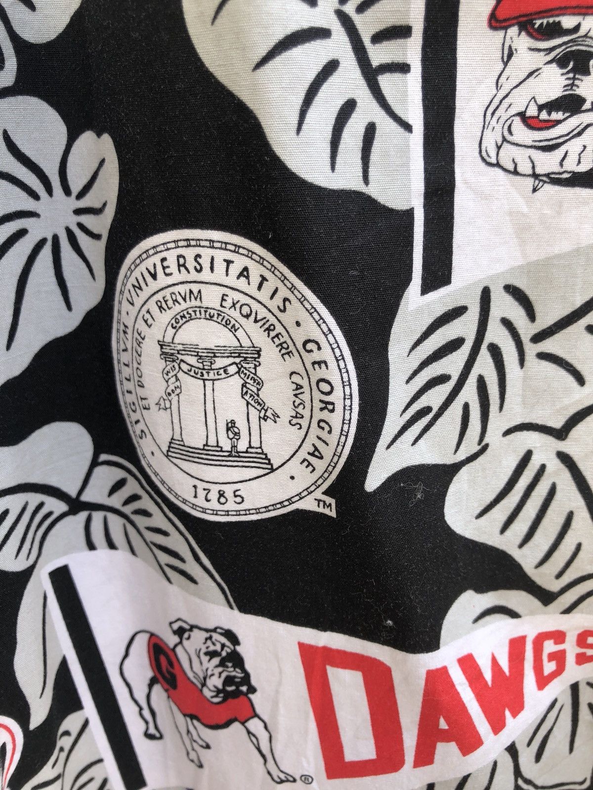 NFL Vtg Reyn Spooner X Georgia Bulldogs Hawaiian Shirt Size US XL / EU 56 / 4 - 12 Thumbnail