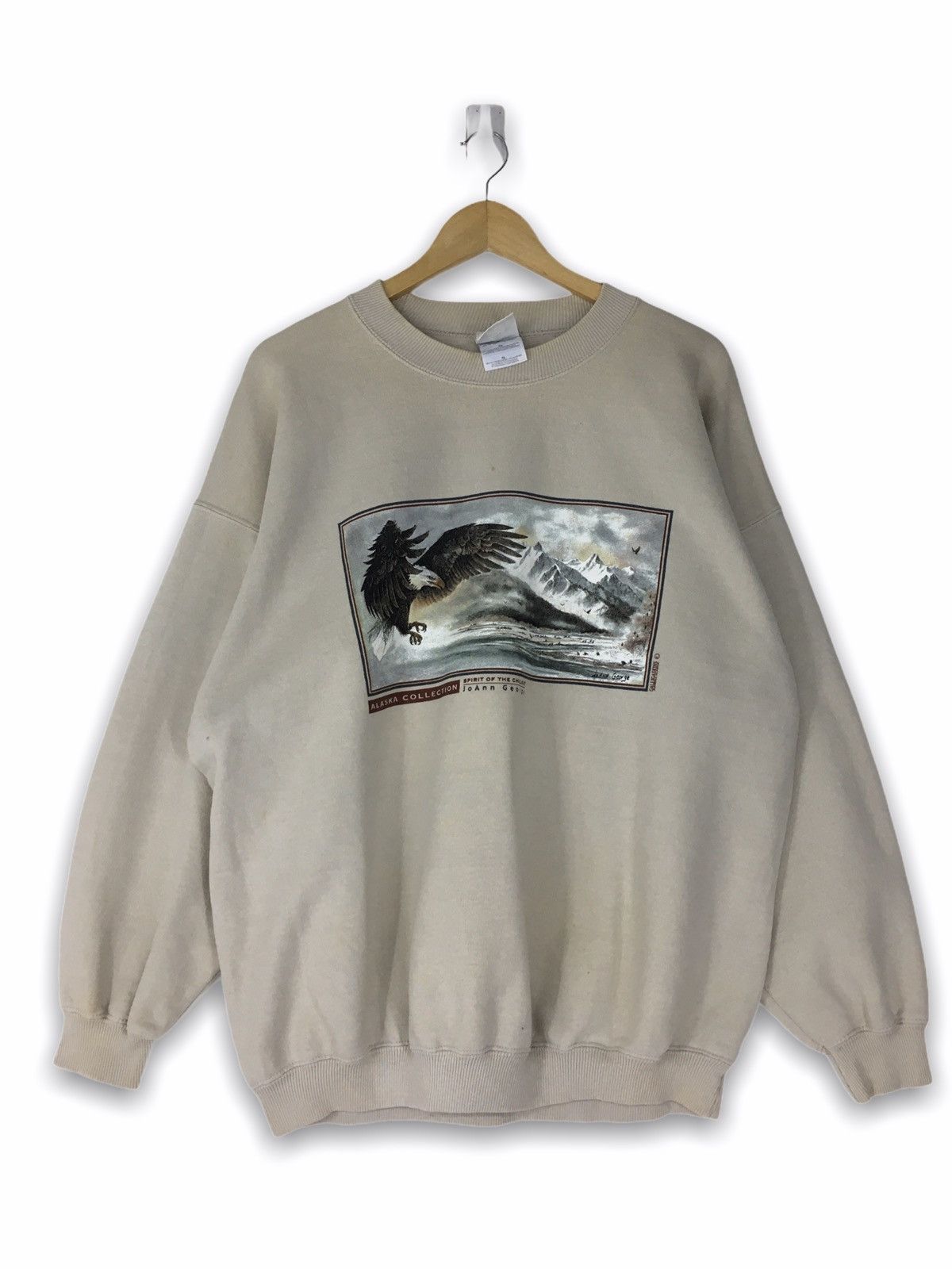 Habitat × Vintage Vintage design Eagles Alaska Collection sweatshirt jumper Size US XL / EU 56 / 4 - 1 Thumbnail