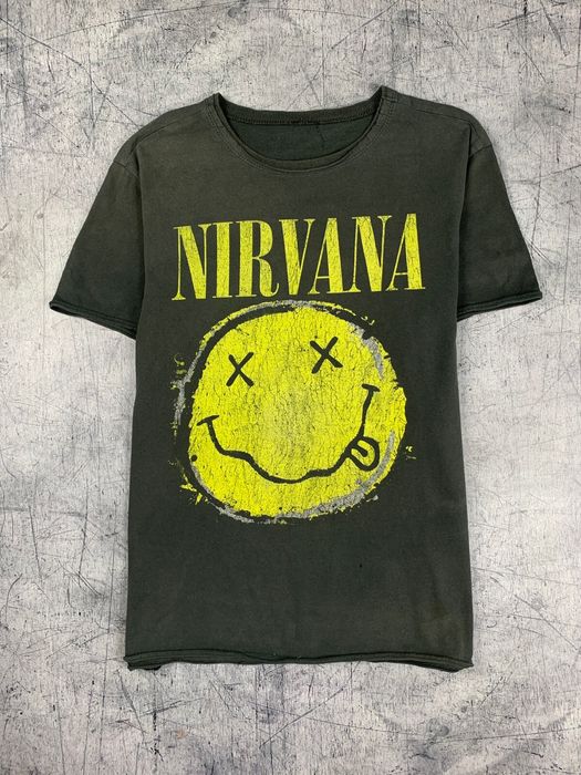 ジャスティンビーバー着用 Kurt Cobain Smile Tee Tシャツ - その他