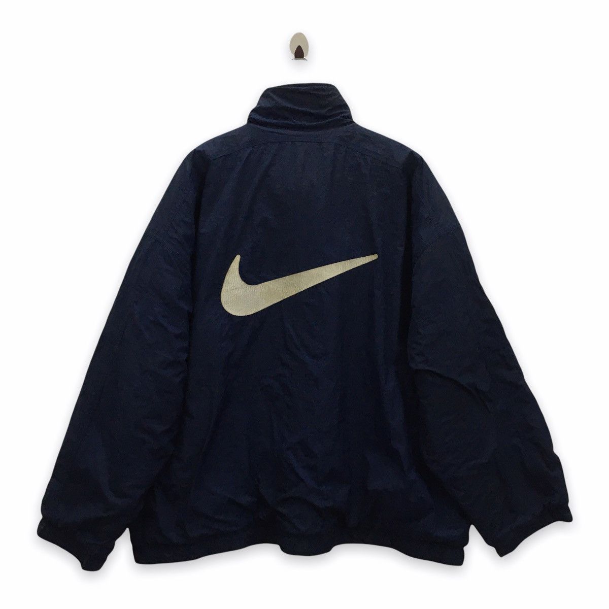 Nike × Vintage Vintage Nike Big Logo Embroidery Reversible Jacket Size US XL / EU 56 / 4 - 2 Thumbnail