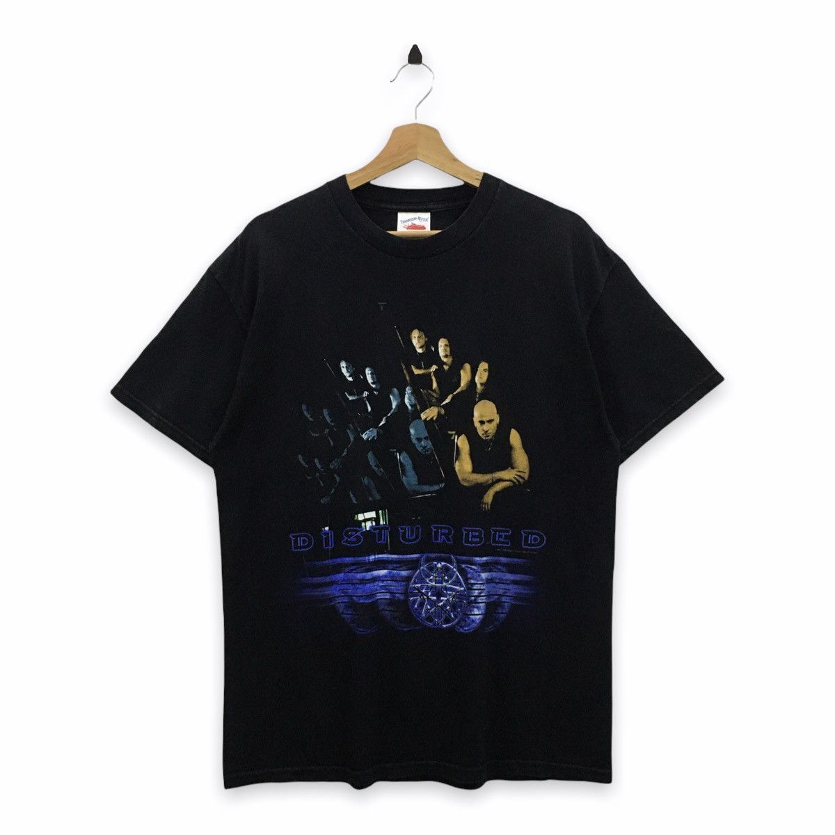 Band Tees × Vintage Rare Vintage DISTURBED Photo Print Tshirt Size US M / EU 48-50 / 2 - 1 Thumbnail