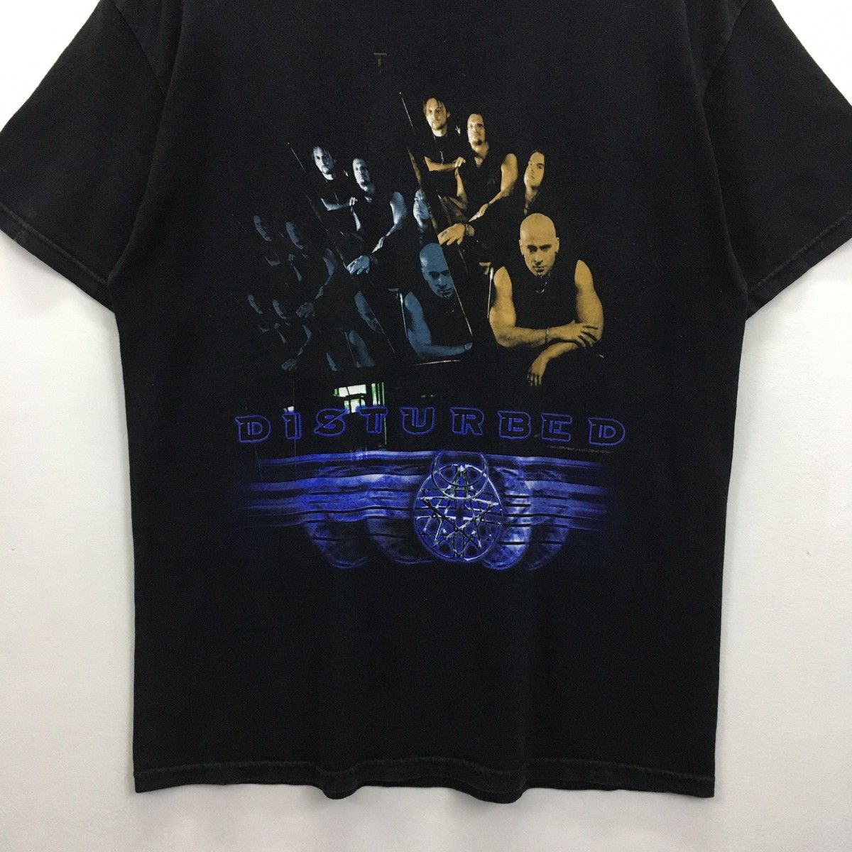 Band Tees × Vintage Rare Vintage DISTURBED Photo Print Tshirt Size US M / EU 48-50 / 2 - 6 Thumbnail