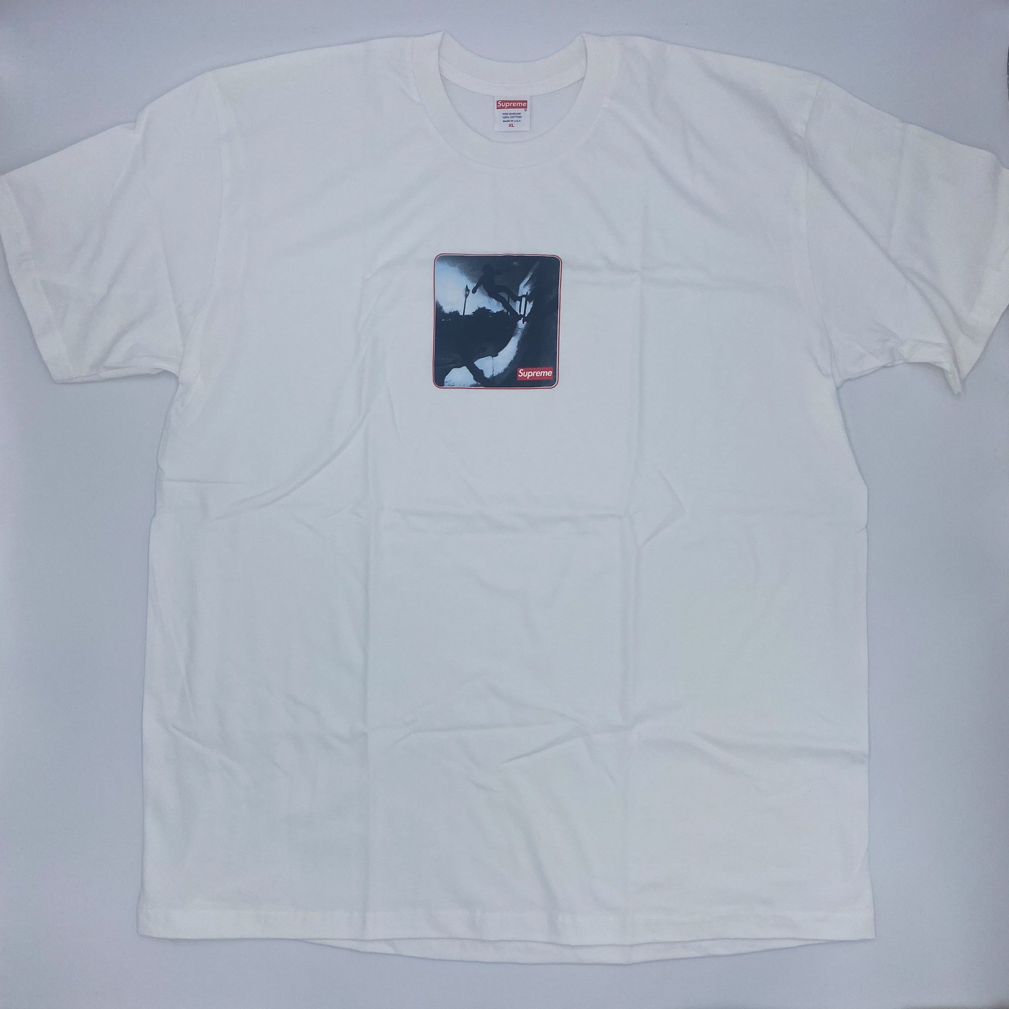 image of Supreme Shadow Tee White • Xl, Men's