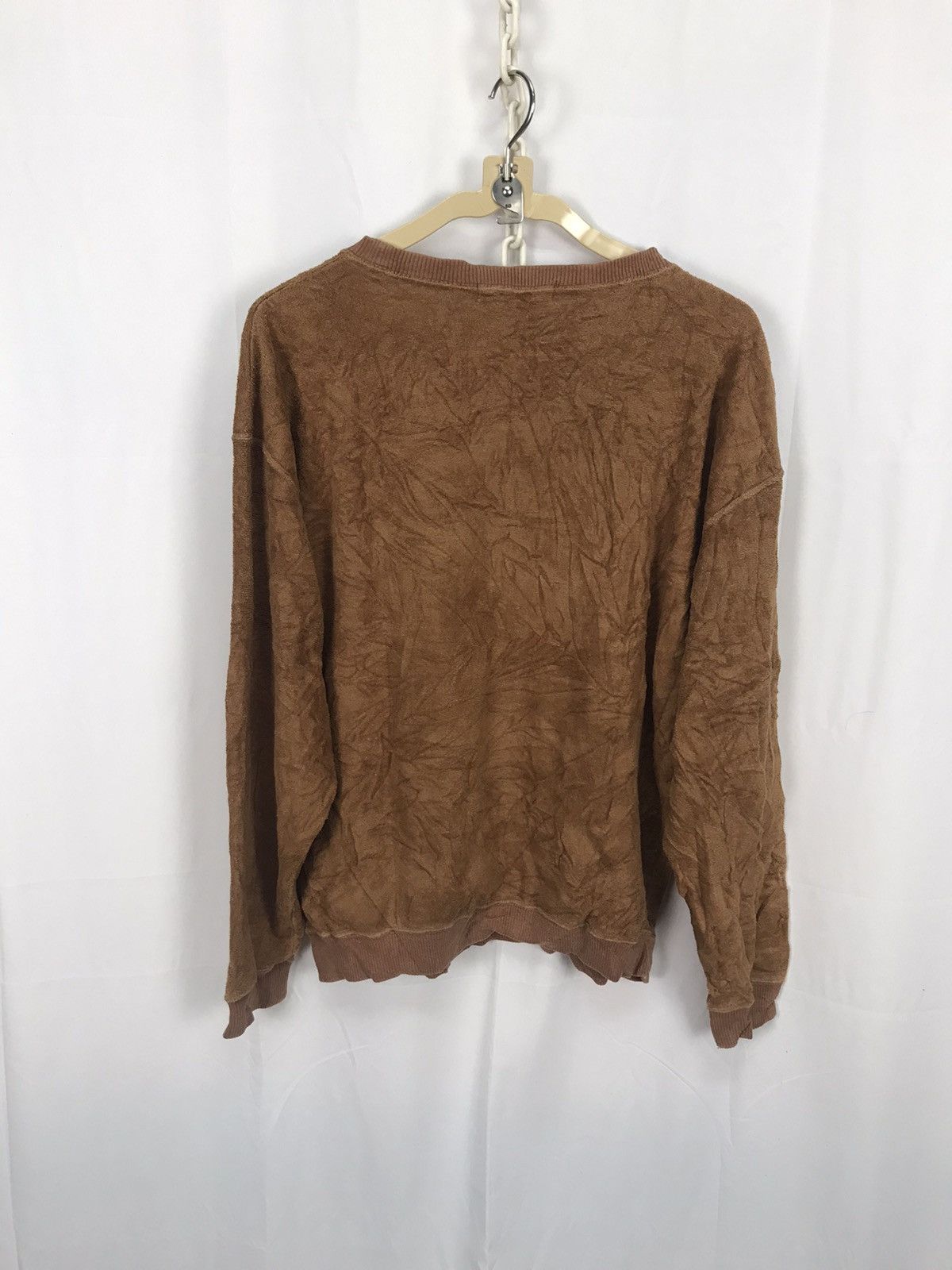 Japanese Brand × Vintage Vintage grass men’s spellout sweatshirt by jun saito Size US M / EU 48-50 / 2 - 7 Thumbnail