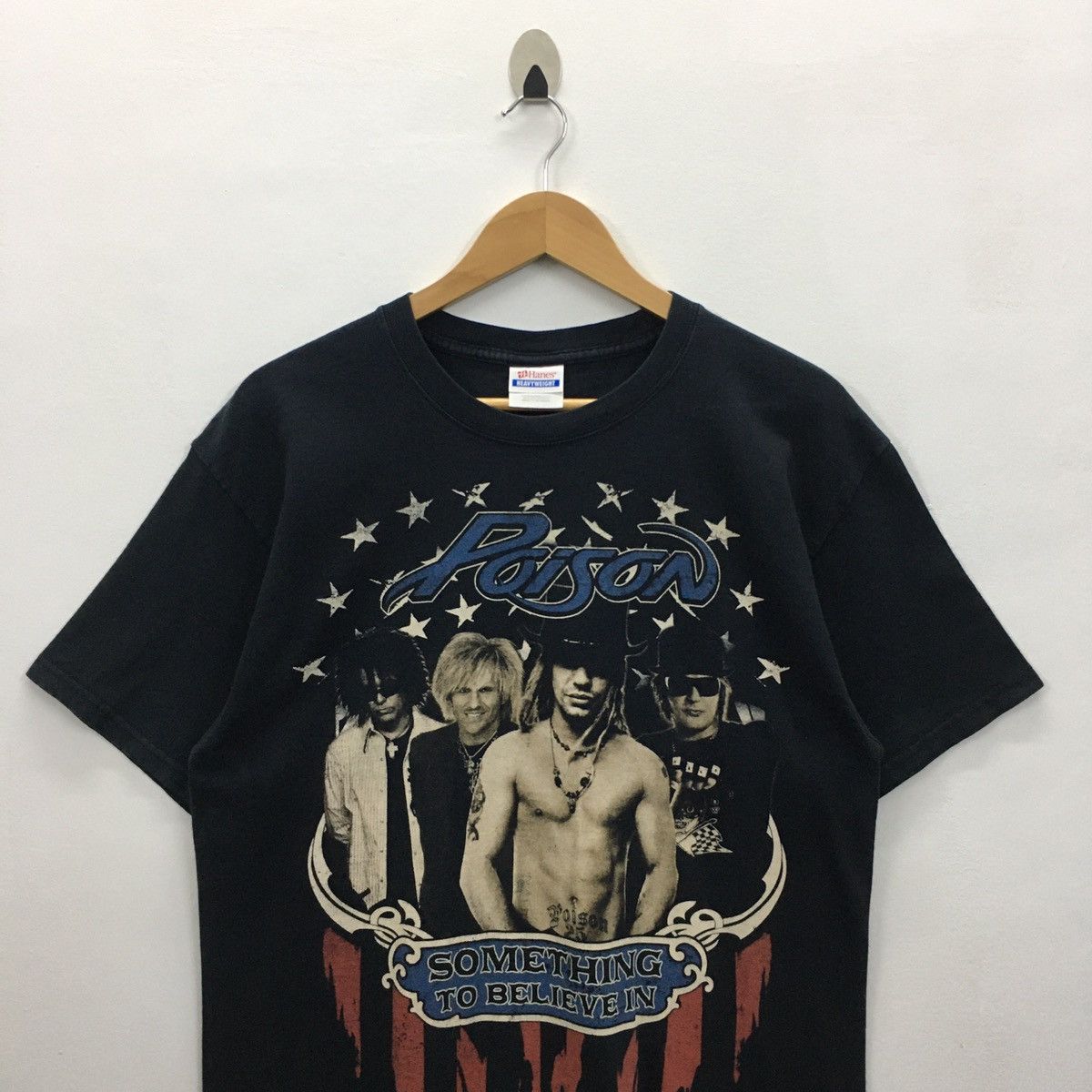 Band Tees × Vintage Rare Vintage Poison Tour 2011 Big Printed Tshirt Size US L / EU 52-54 / 3 - 6 Thumbnail