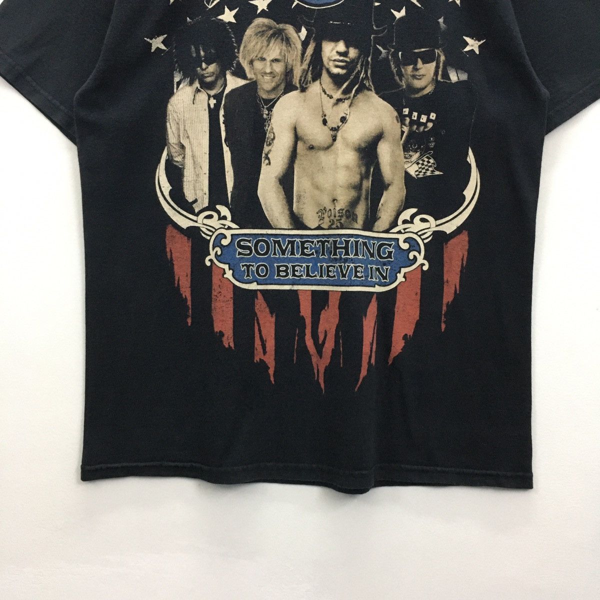 Band Tees × Vintage Rare Vintage Poison Tour 2011 Big Printed Tshirt Size US L / EU 52-54 / 3 - 7 Thumbnail