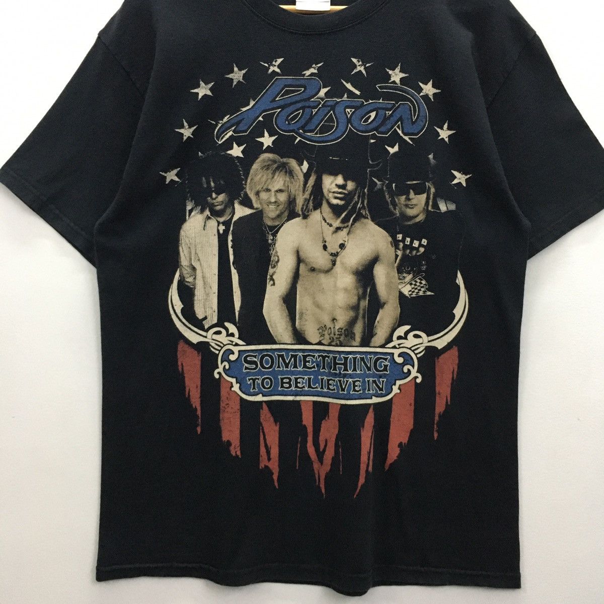 Band Tees × Vintage Rare Vintage Poison Tour 2011 Big Printed Tshirt Size US L / EU 52-54 / 3 - 8 Thumbnail