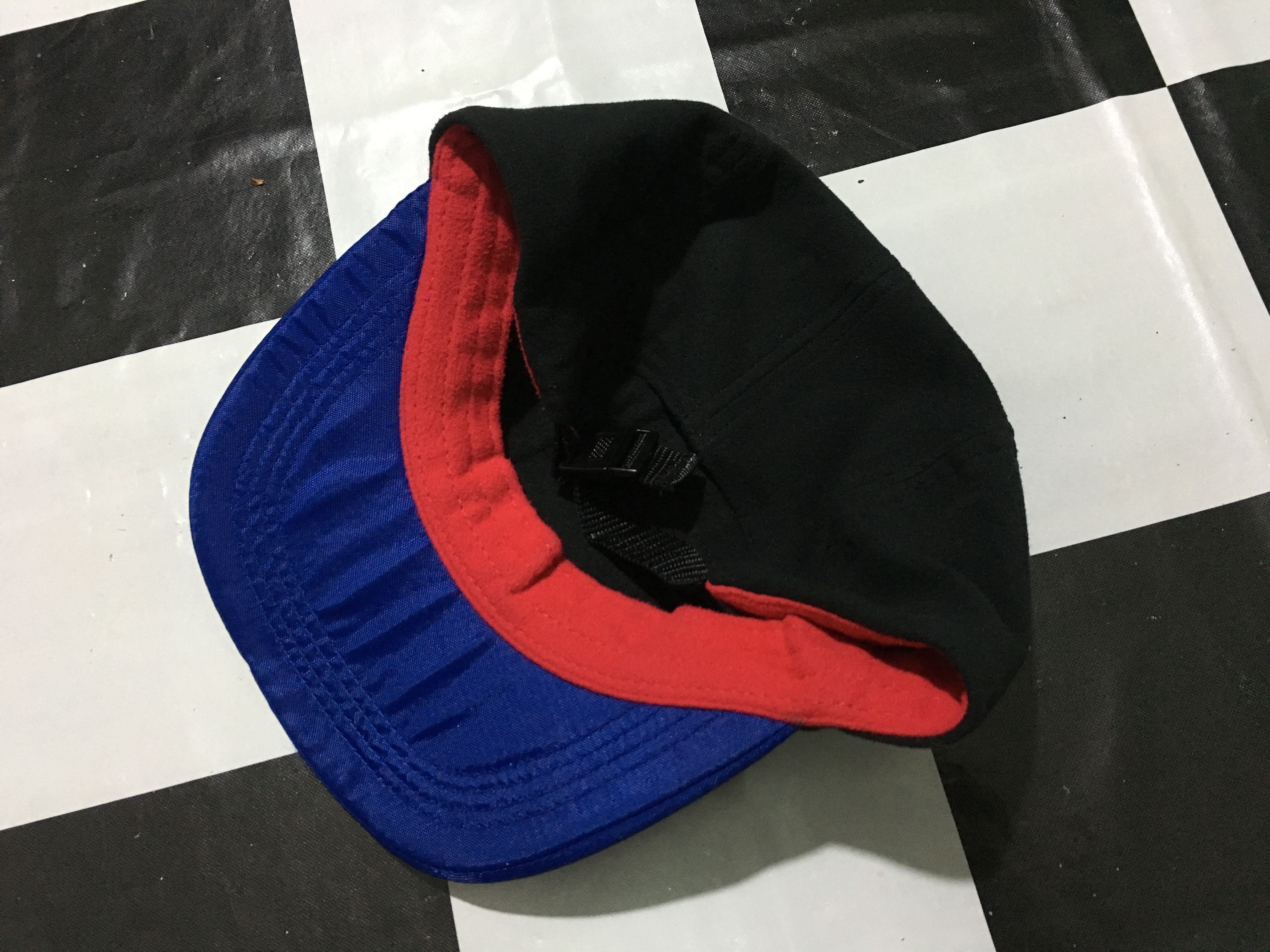 Tommy Hilfiger × Vintage Vintage Tommy hilfiger Cap Flag Logo Sailing Gear Two Tone Size ONE SIZE - 3 Thumbnail
