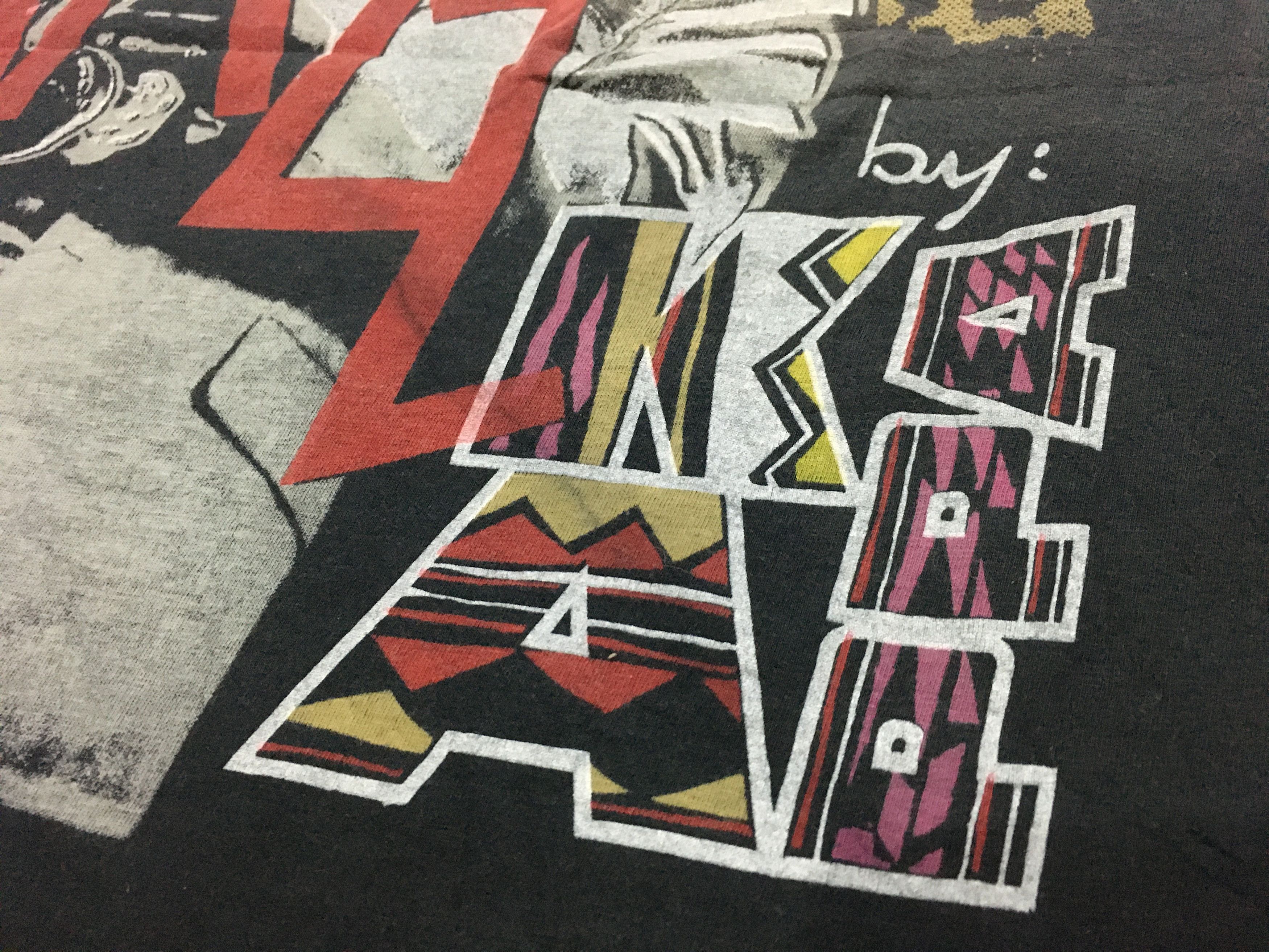 Band Tees × Vintage Vintage Jazz by Kappa shirt Blue Velvet Single stitch Size US L / EU 52-54 / 3 - 9 Thumbnail