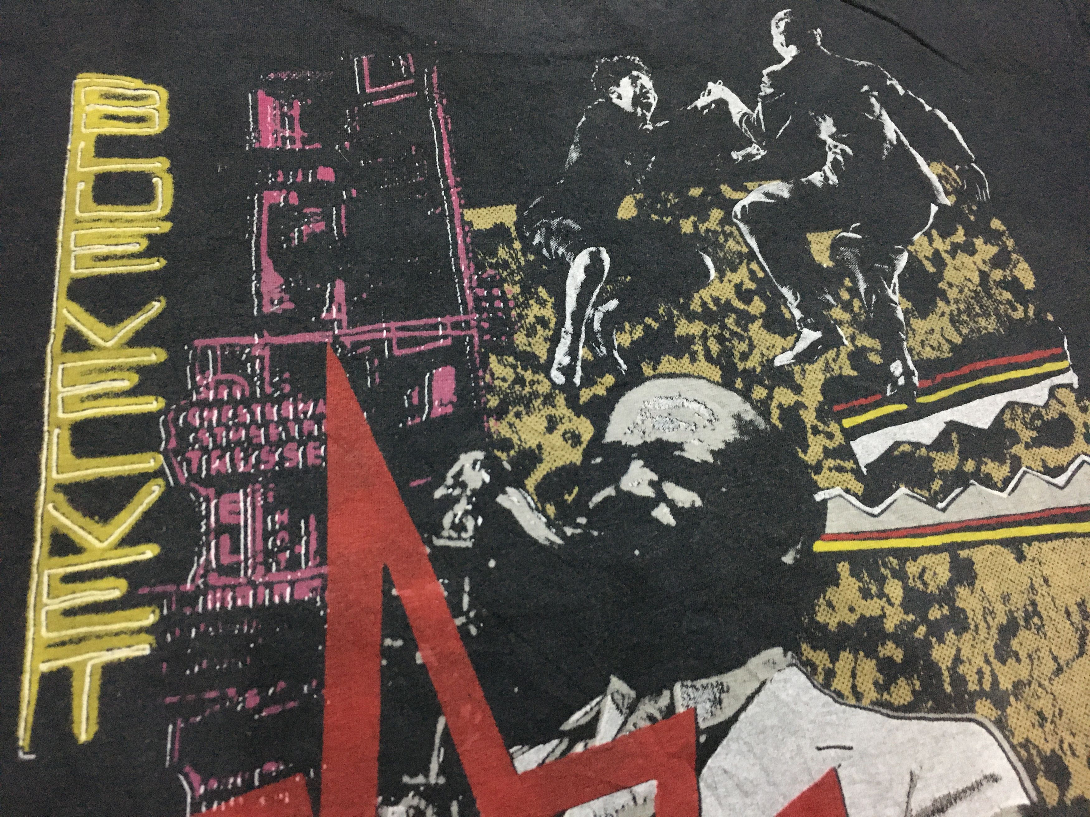 Band Tees × Vintage Vintage Jazz by Kappa shirt Blue Velvet Single stitch Size US L / EU 52-54 / 3 - 8 Thumbnail