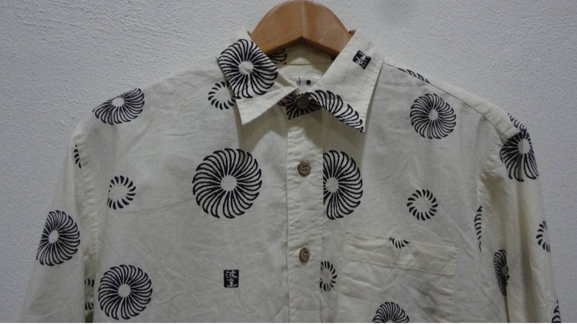 Japanese Brand Full Print Nice Design Shirt Size US M / EU 48-50 / 2 - 3 Thumbnail