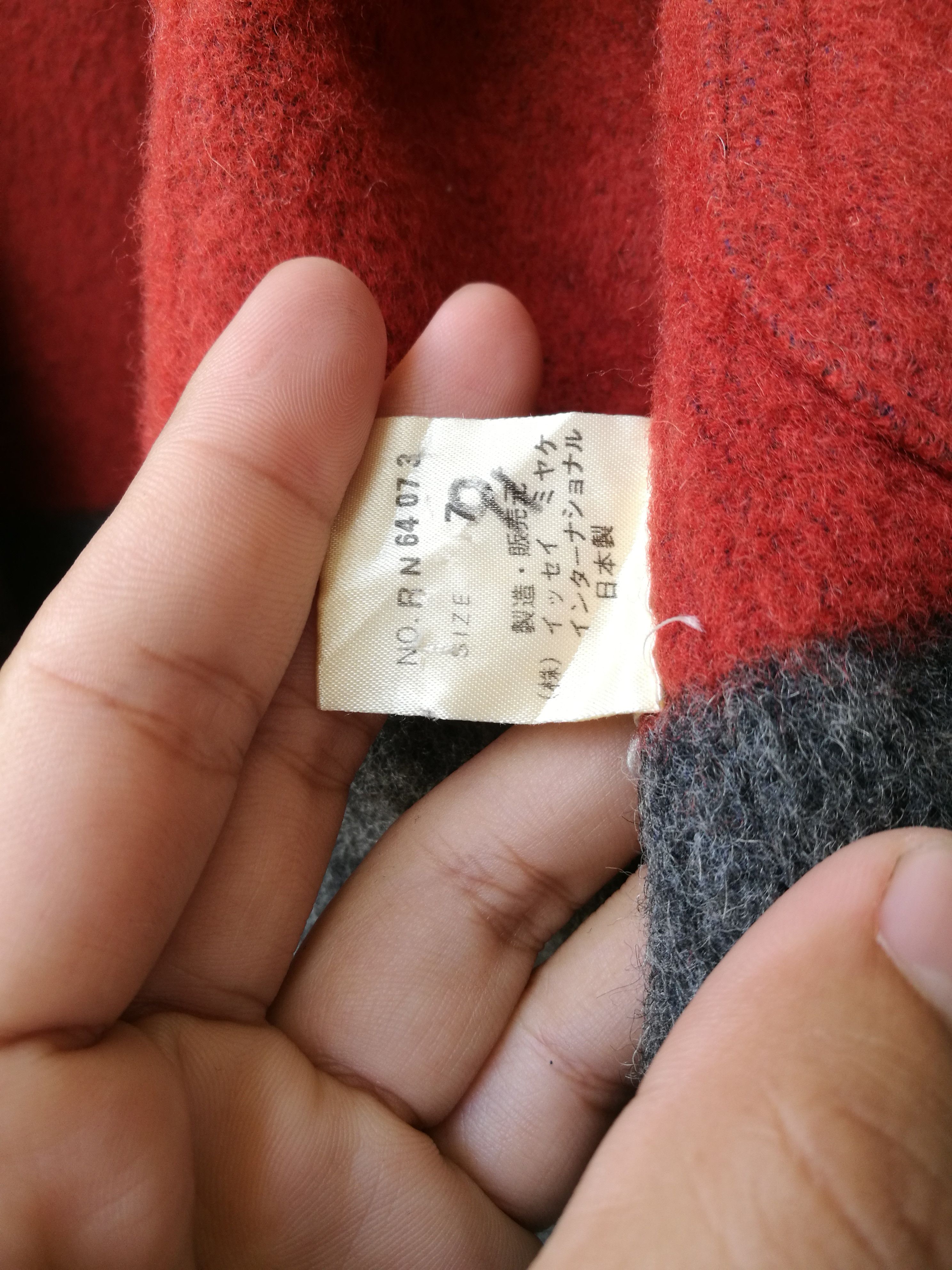Issey Miyake × Japanese Brand × Vintage Issey Sport wool long trench coat with scarf Size US XL / EU 56 / 4 - 7 Thumbnail